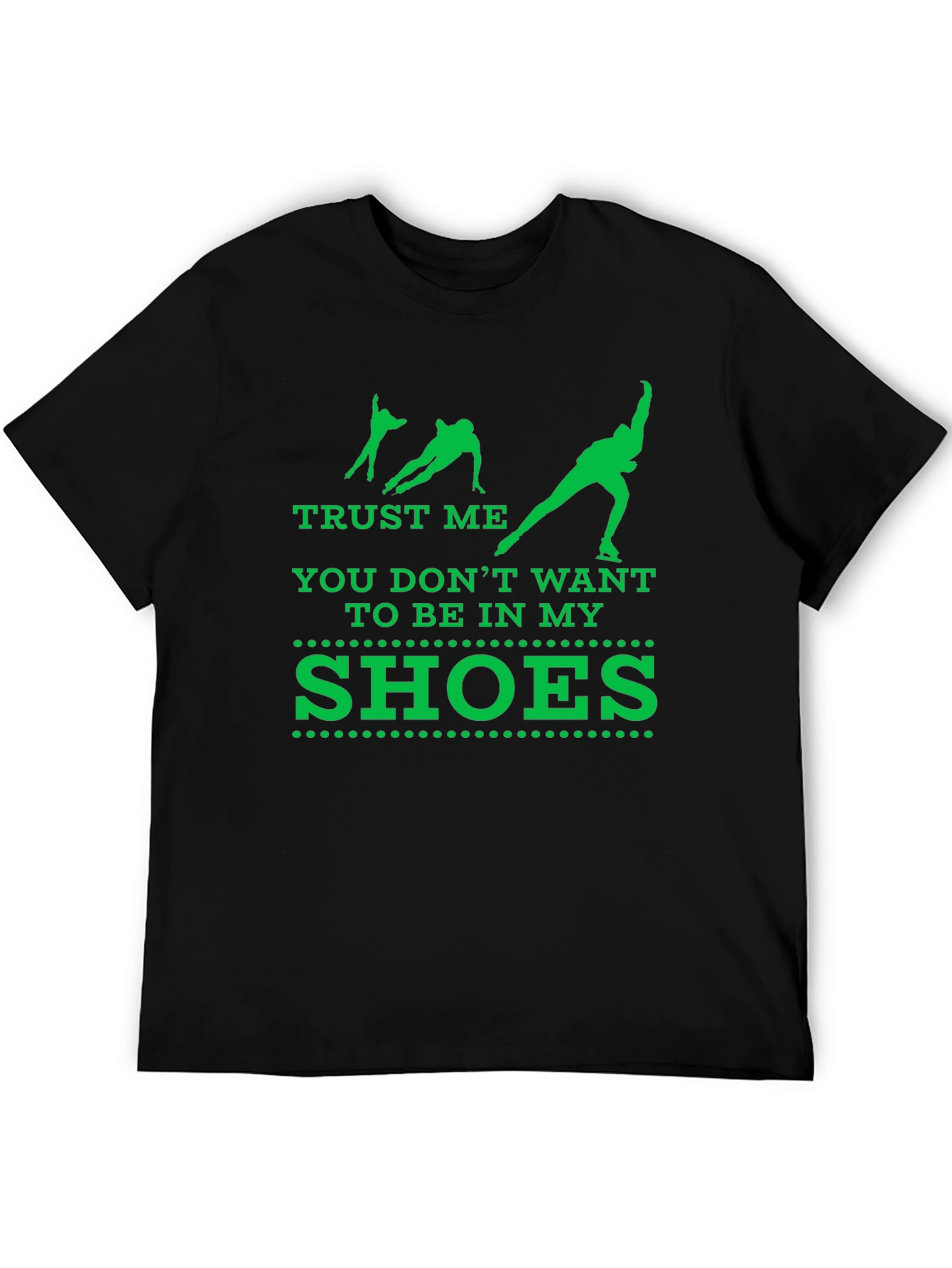 Trust Me Ice Skater Graphic T-Shirt
