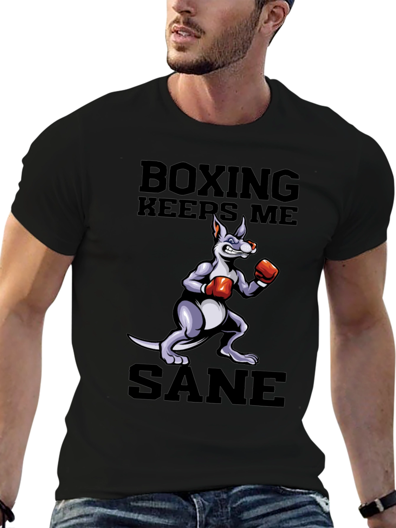 Boxing Keeps Me Sane T-Shirt