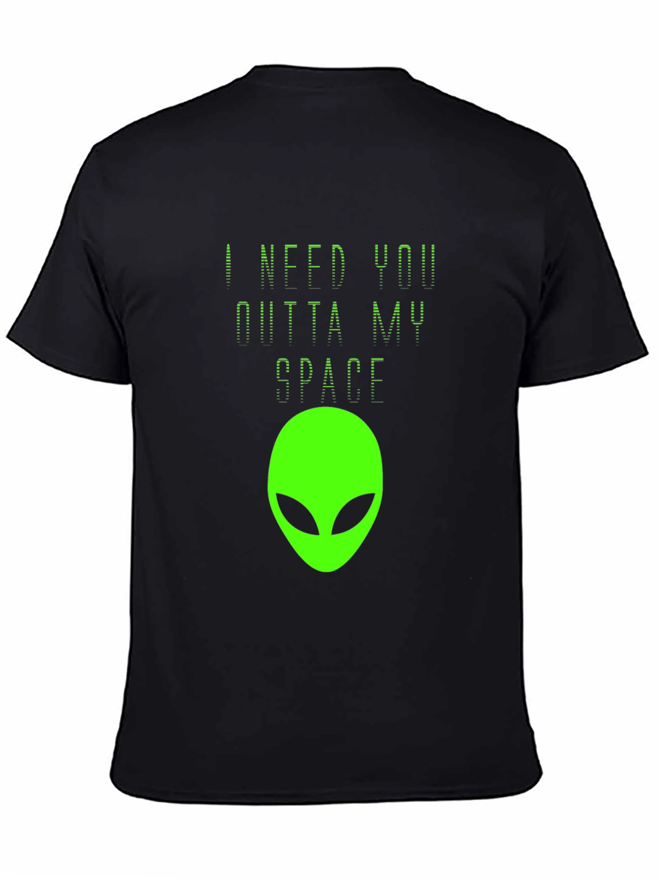 Outta My Space Alien Graphic T-Shirt