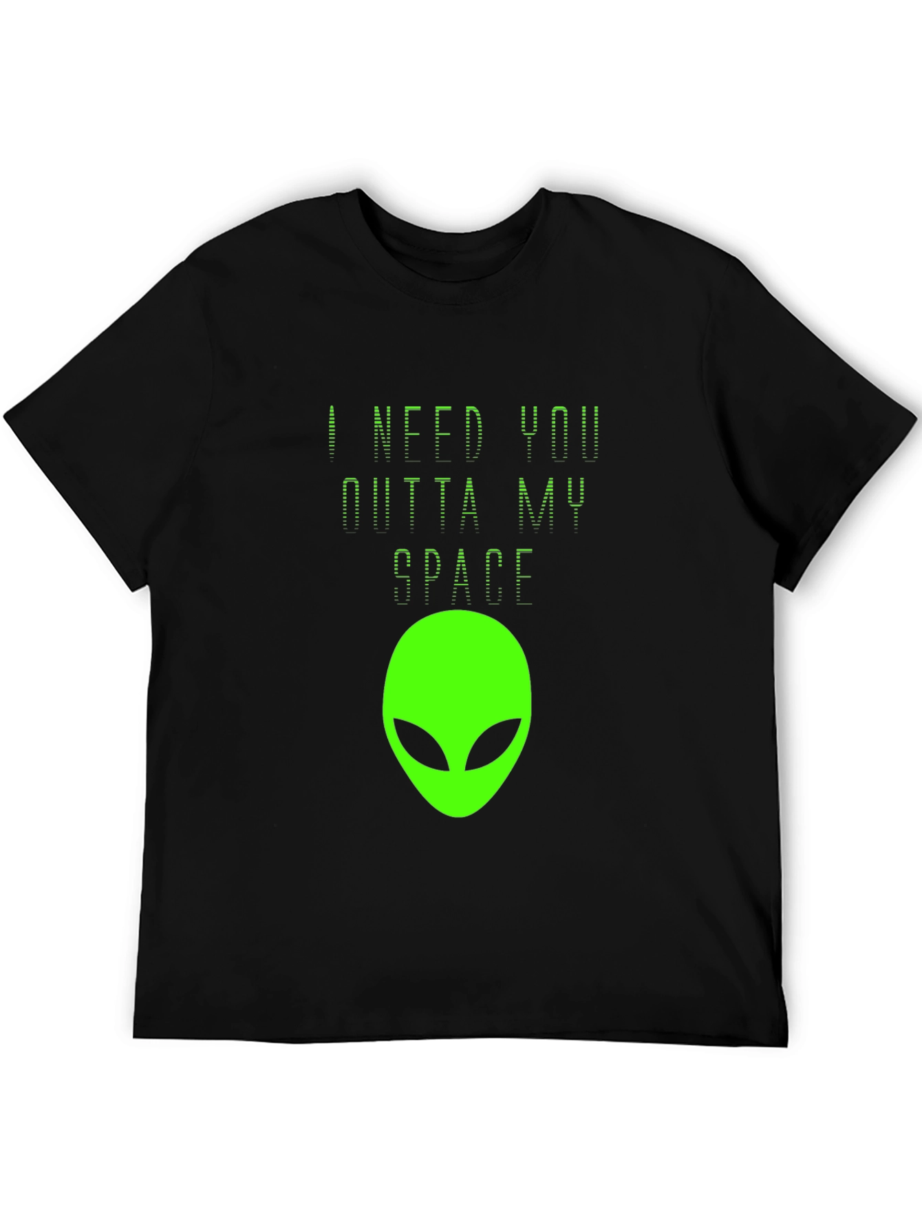 Outta My Space Alien Graphic T-Shirt