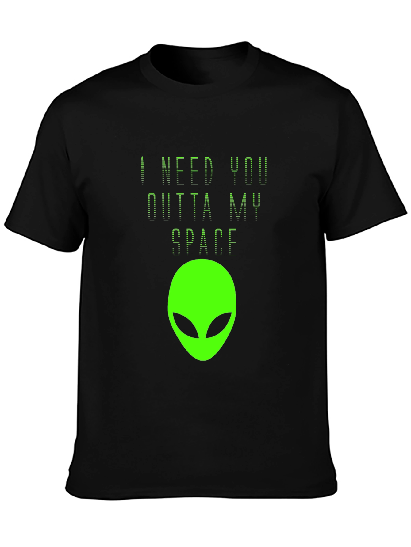 Outta My Space Alien Graphic T-Shirt