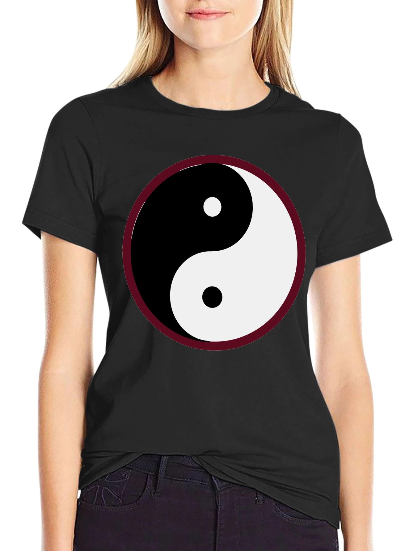 Yin Yang Graphic Tee - Balance and Harmony