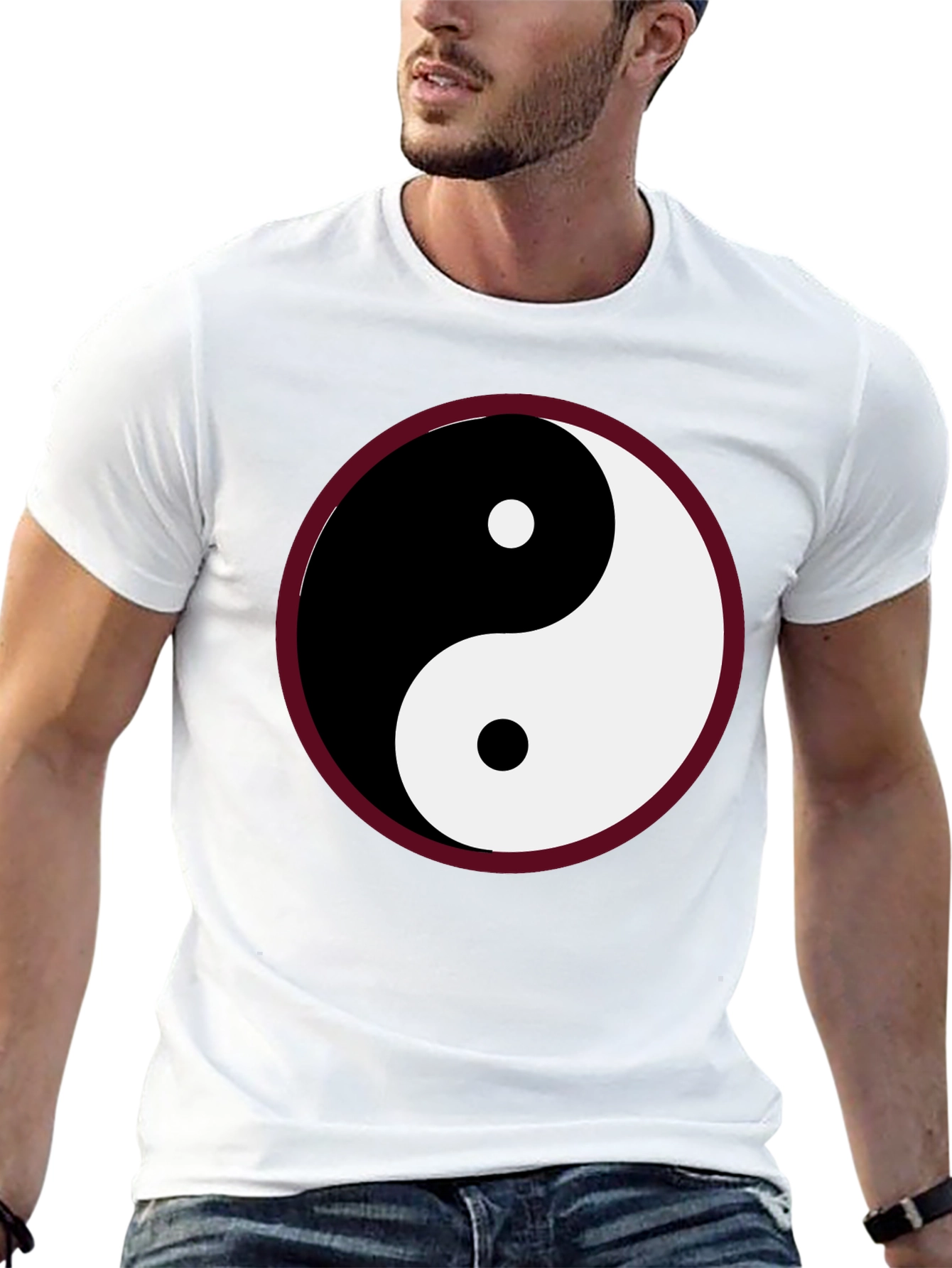 Yin Yang Graphic Tee - Balance and Harmony