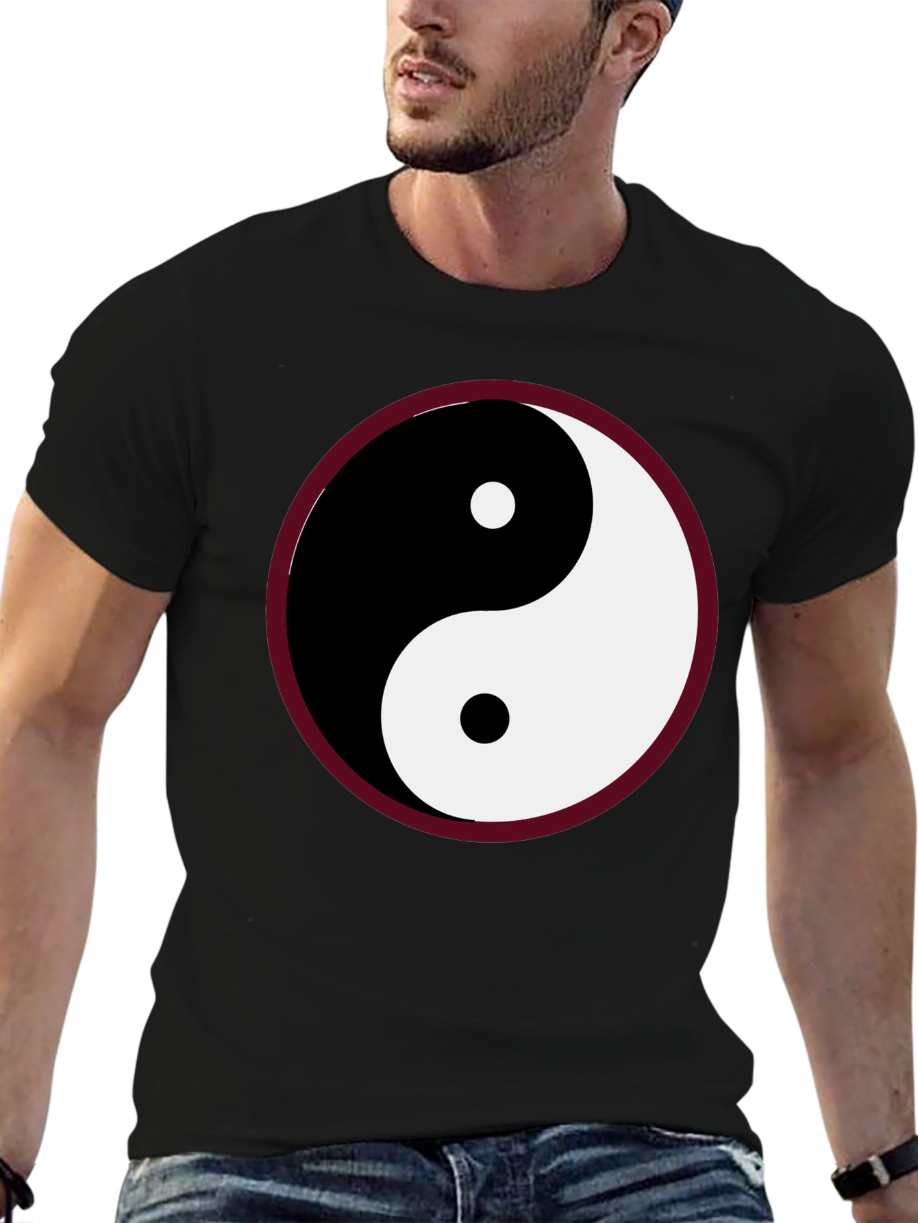 Yin Yang Graphic Tee - Balance and Harmony