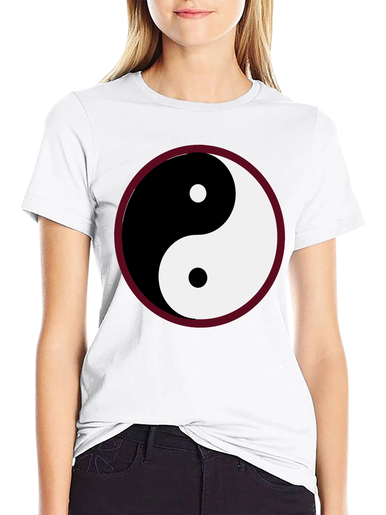 Yin Yang Graphic Tee - Balance and Harmony