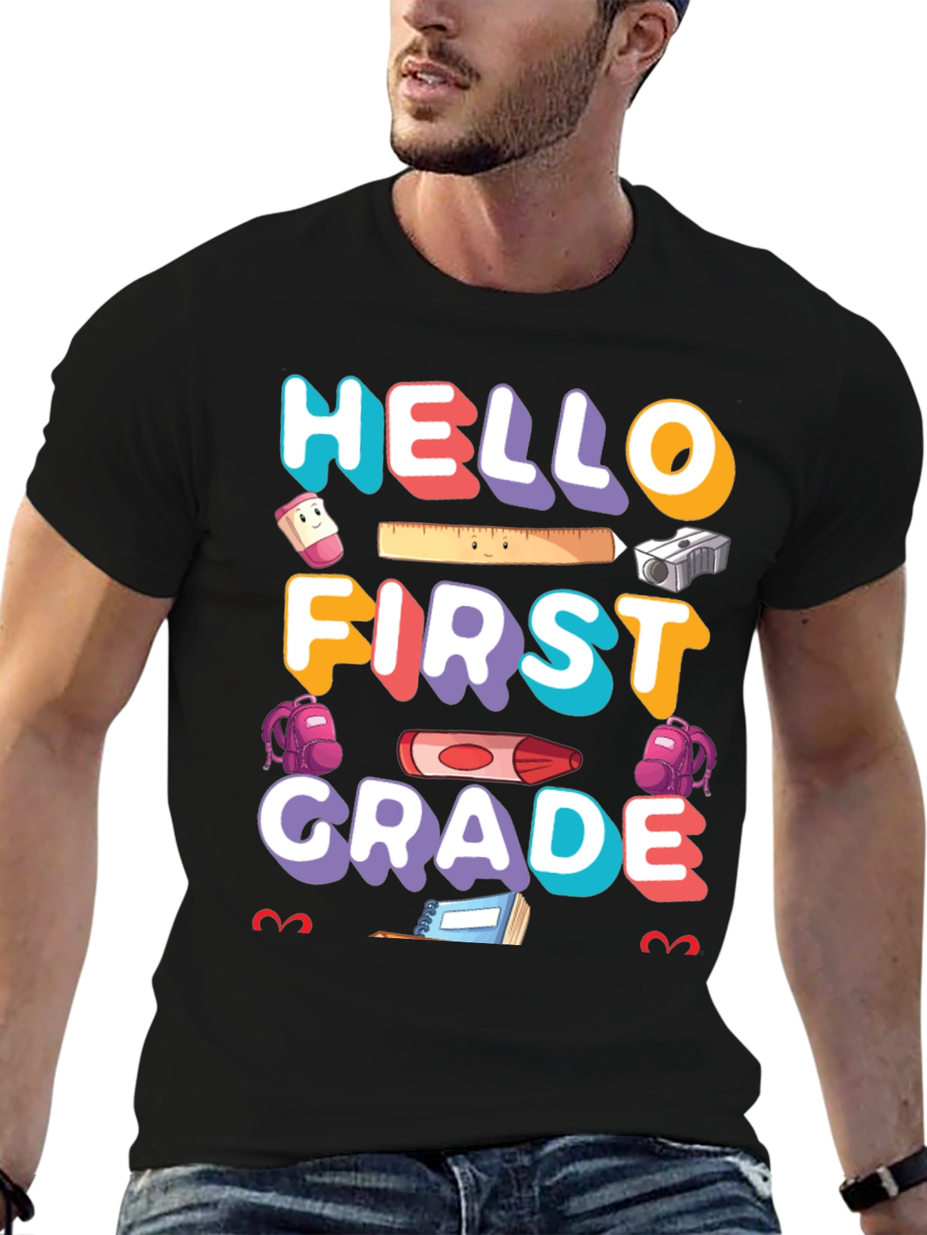 Hello First Grade Back to School T-Shirt