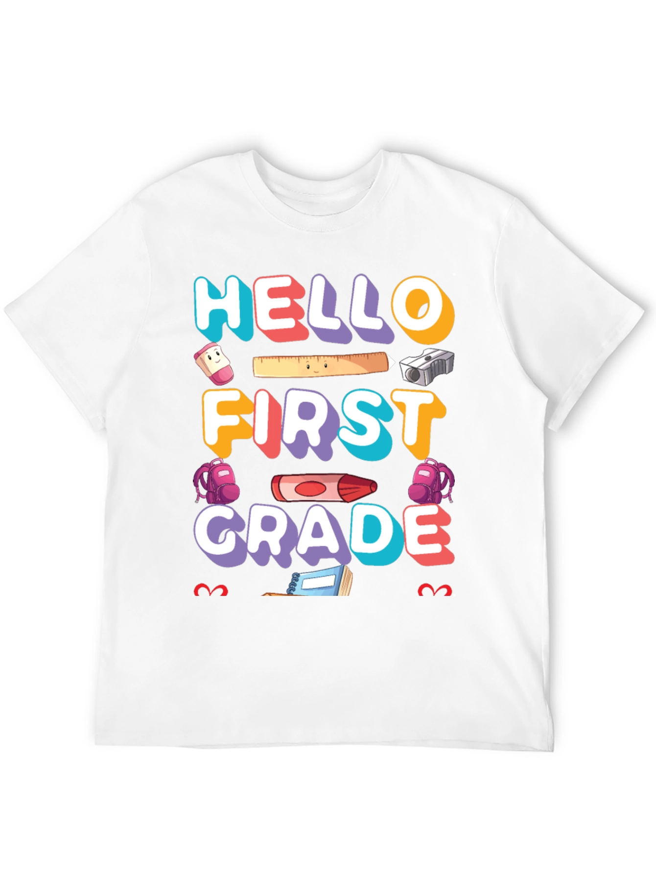 Hello First Grade Back to School T-Shirt