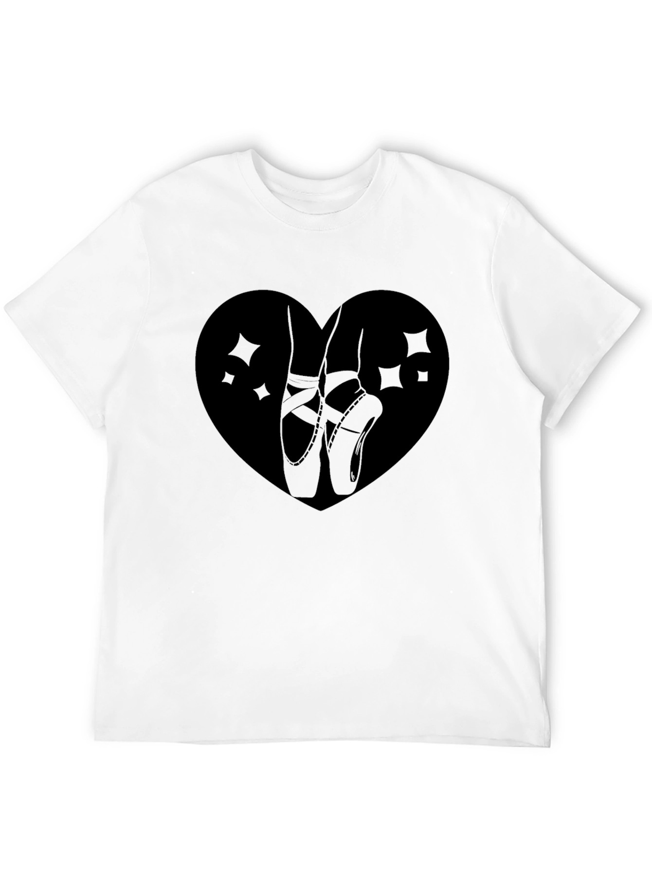 Ballet Heart Black T-Shirt