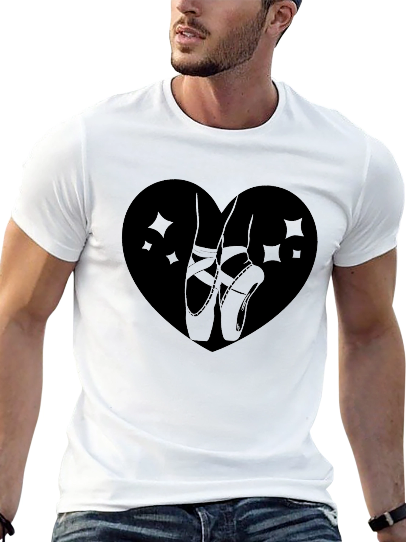 Ballet Heart Black T-Shirt
