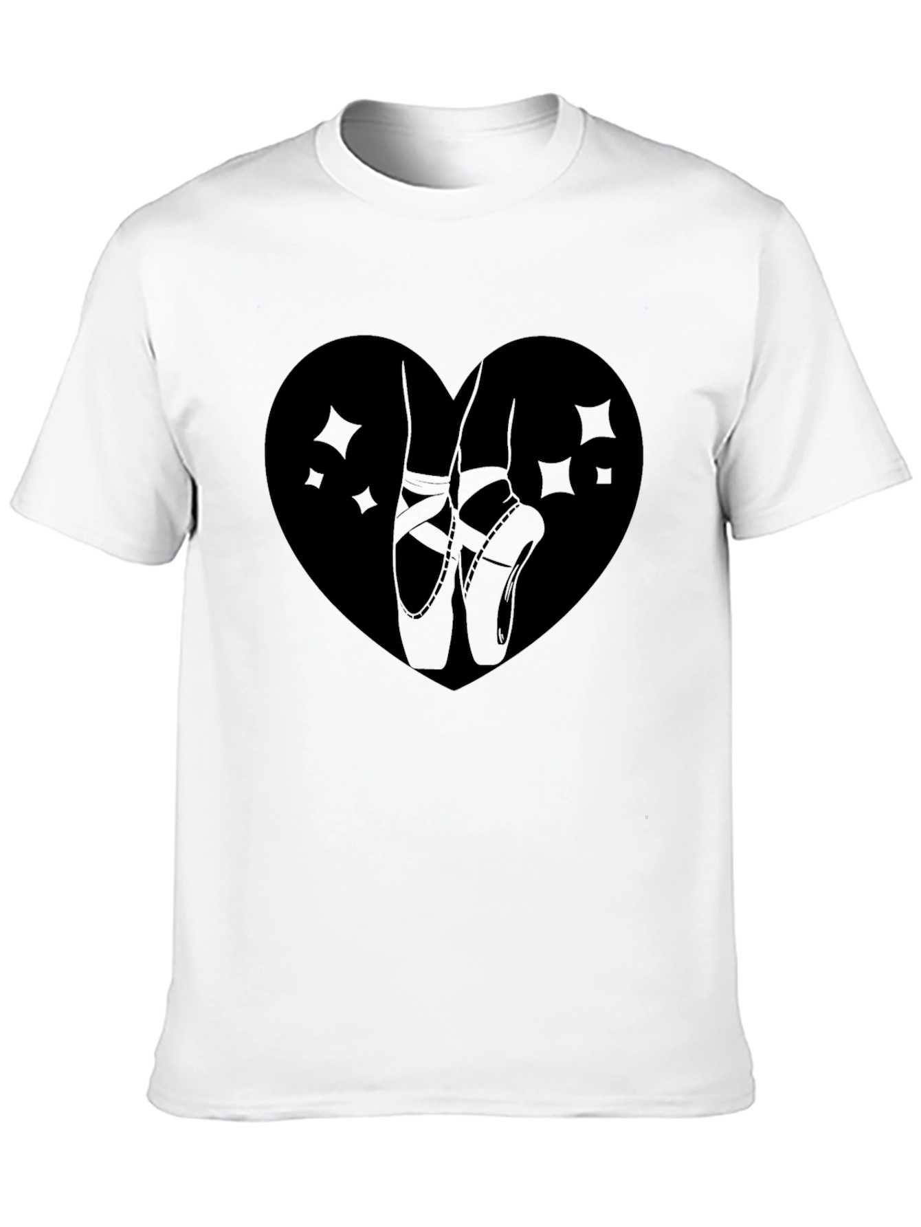 Ballet Heart Black T-Shirt