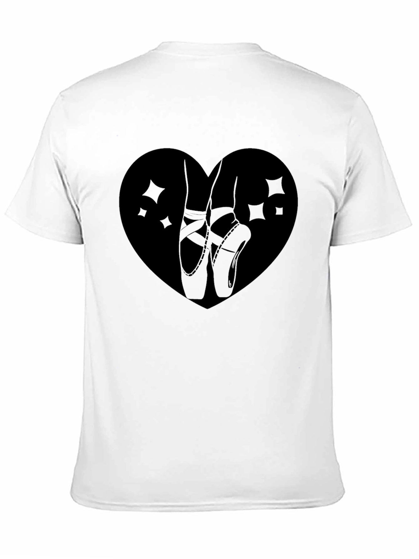 Ballet Heart Black T-Shirt