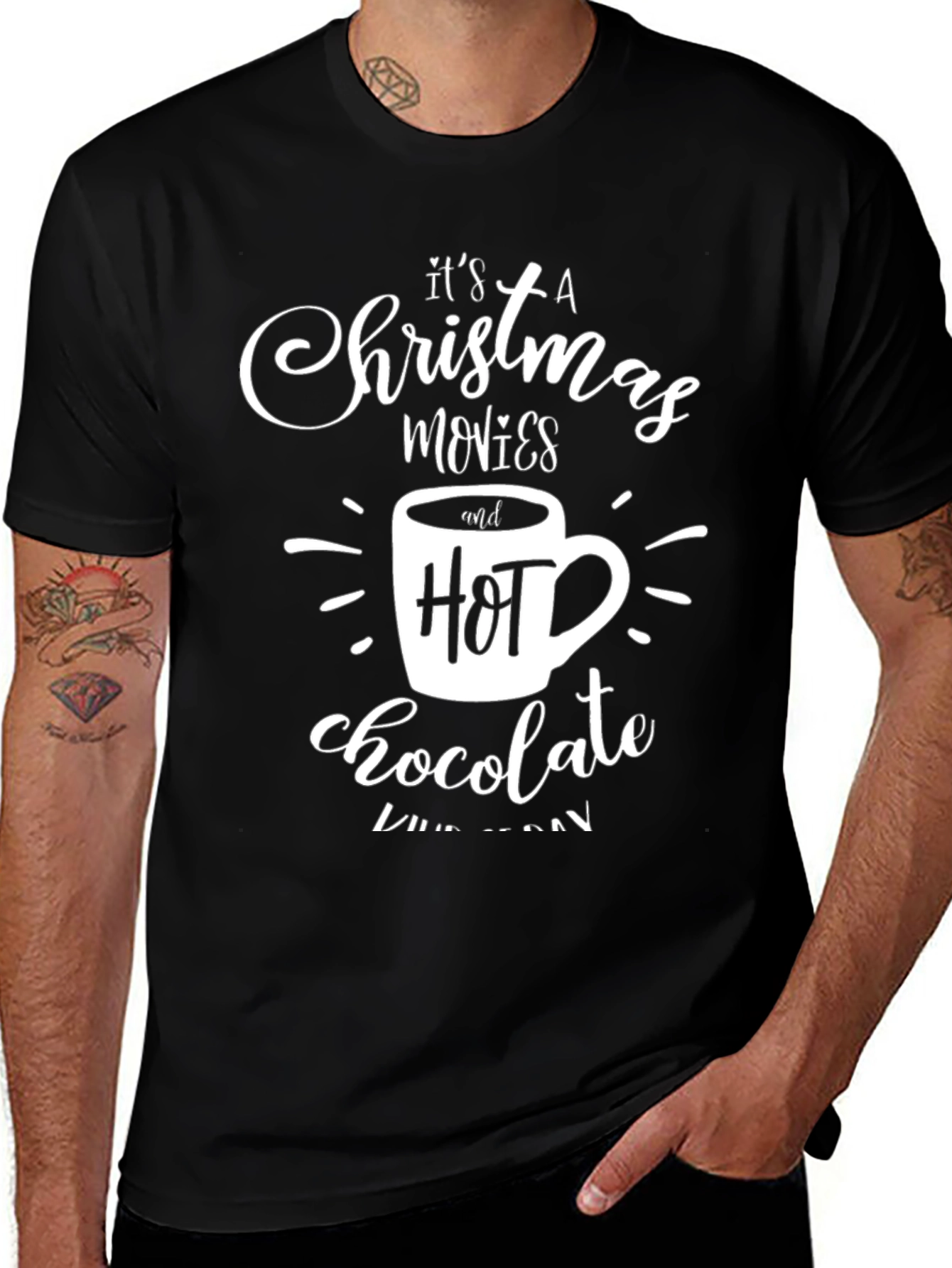 Christmas Movies and Hot Chocolate T-Shirt