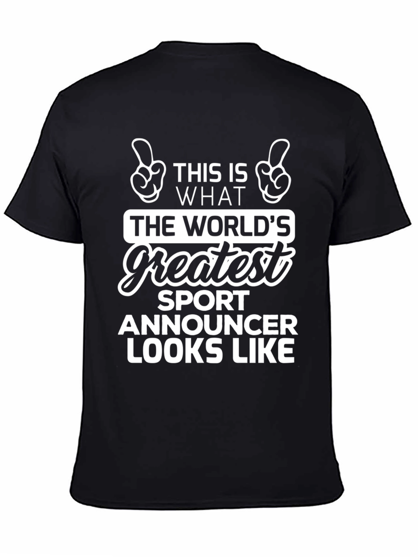 Worlds Greatest Sport Announcer T-Shirt