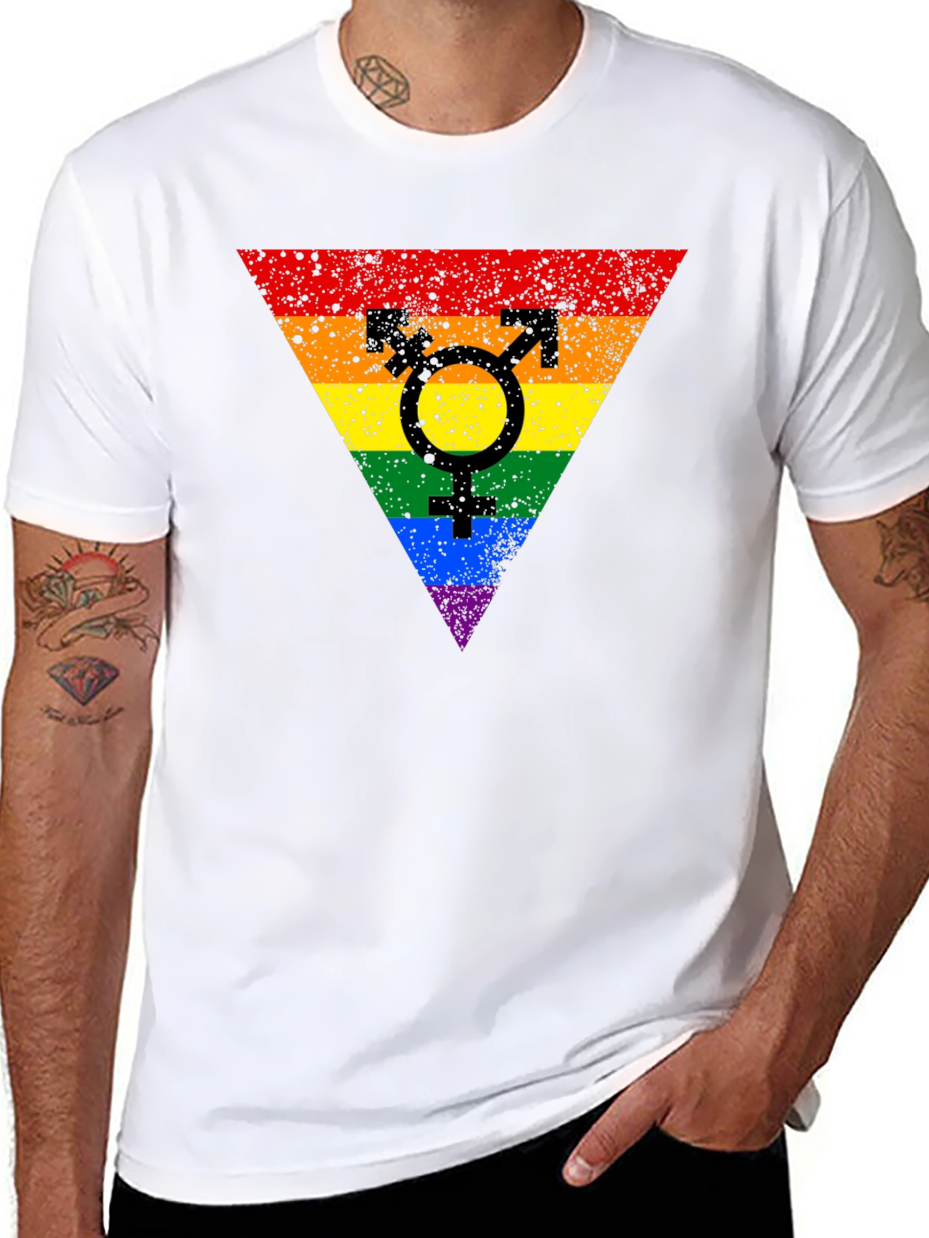 LGBTQ+ Pride Triangle T-Shirt
