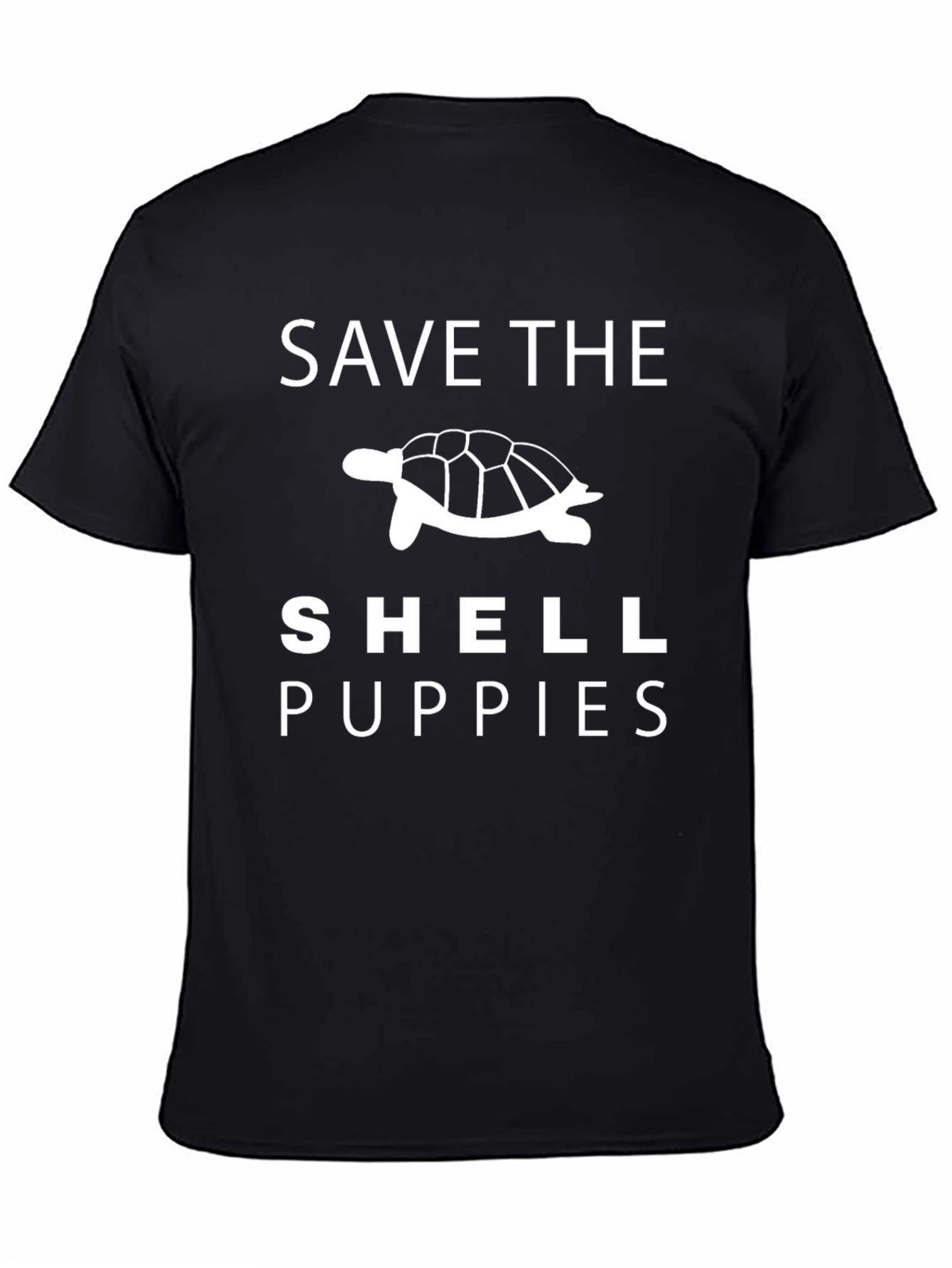 Save the Shell Puppies T-Shirt Turtle Graphic Tee