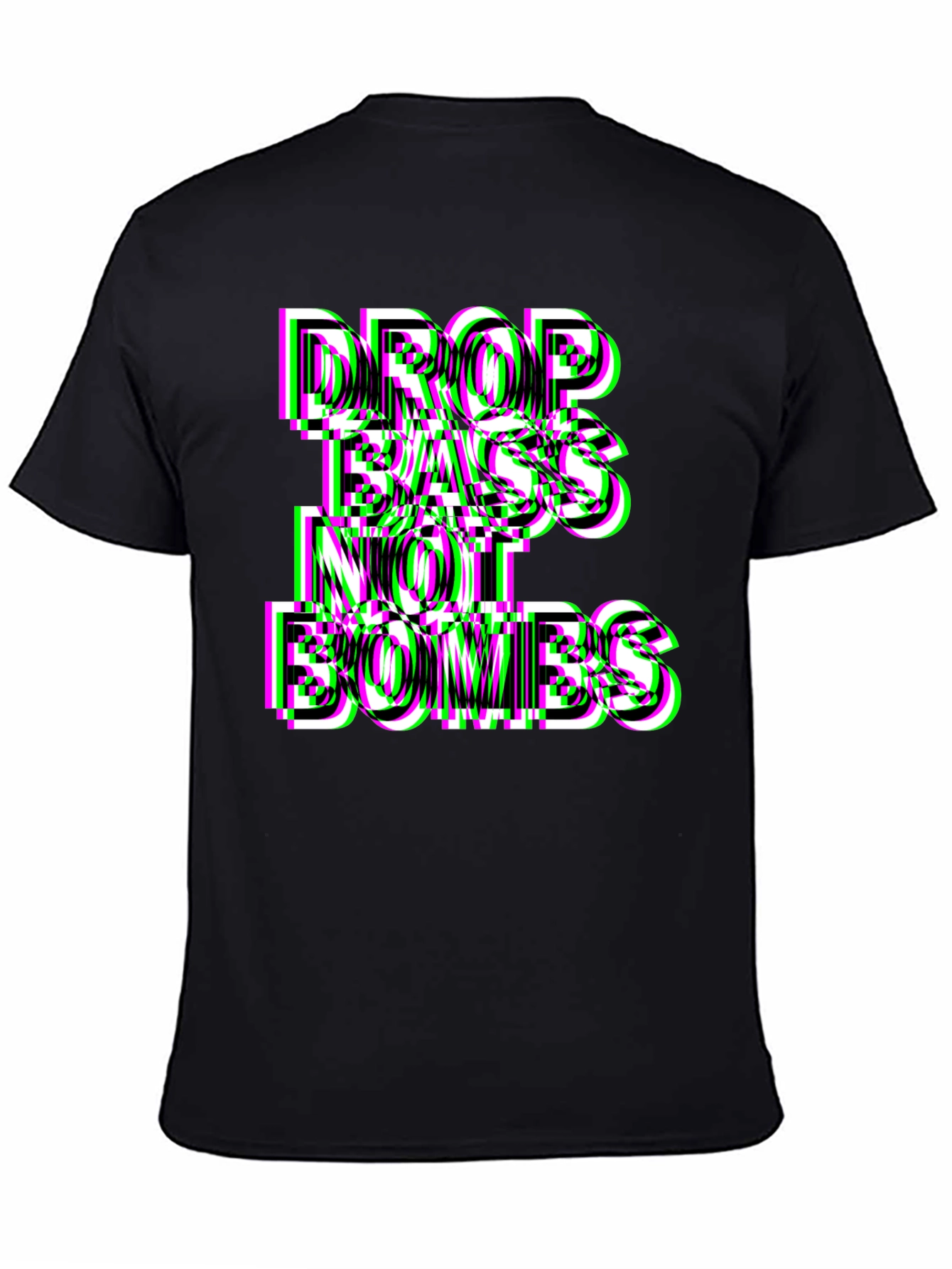 Drop Bass Not Bombs Graphic Tee