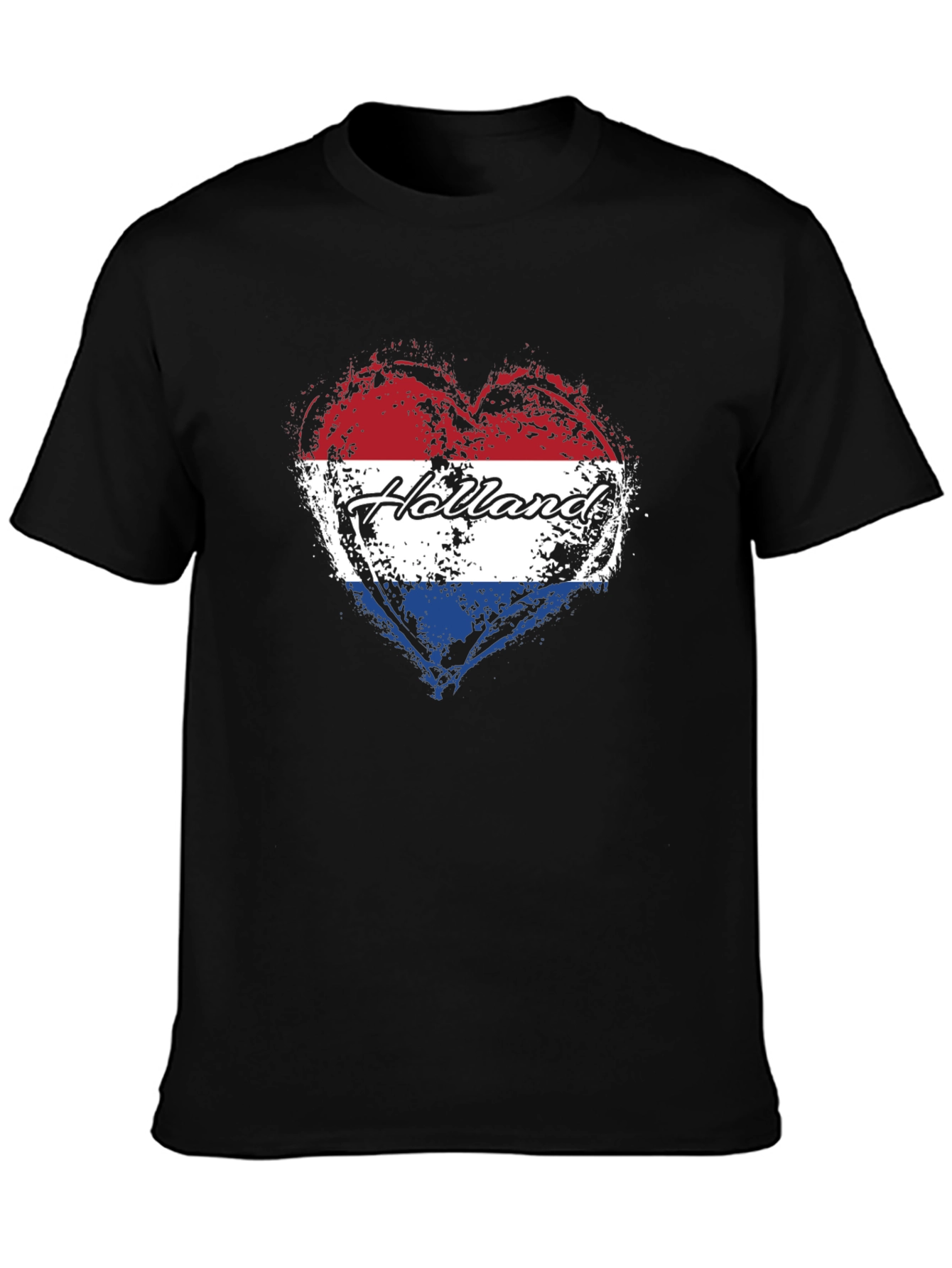 Holland Heart Flag T-Shirt Netherlands Pride