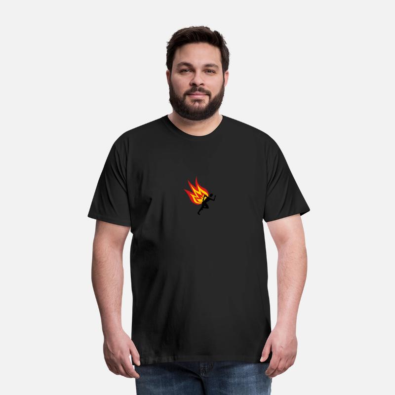 Jogger fire