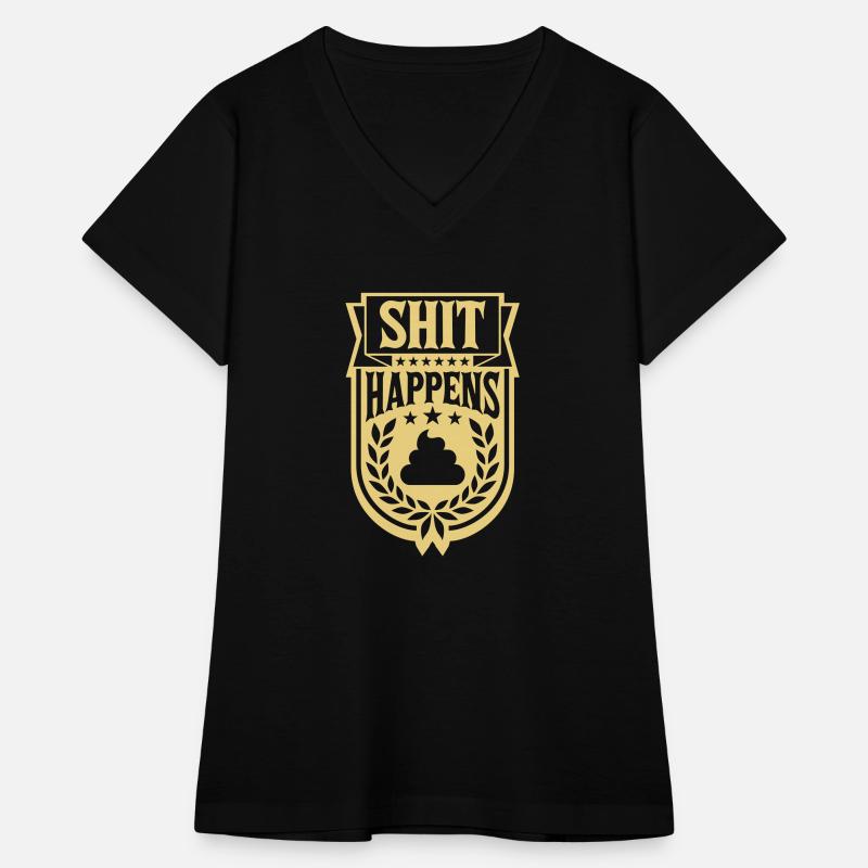 Joke saying shit happens