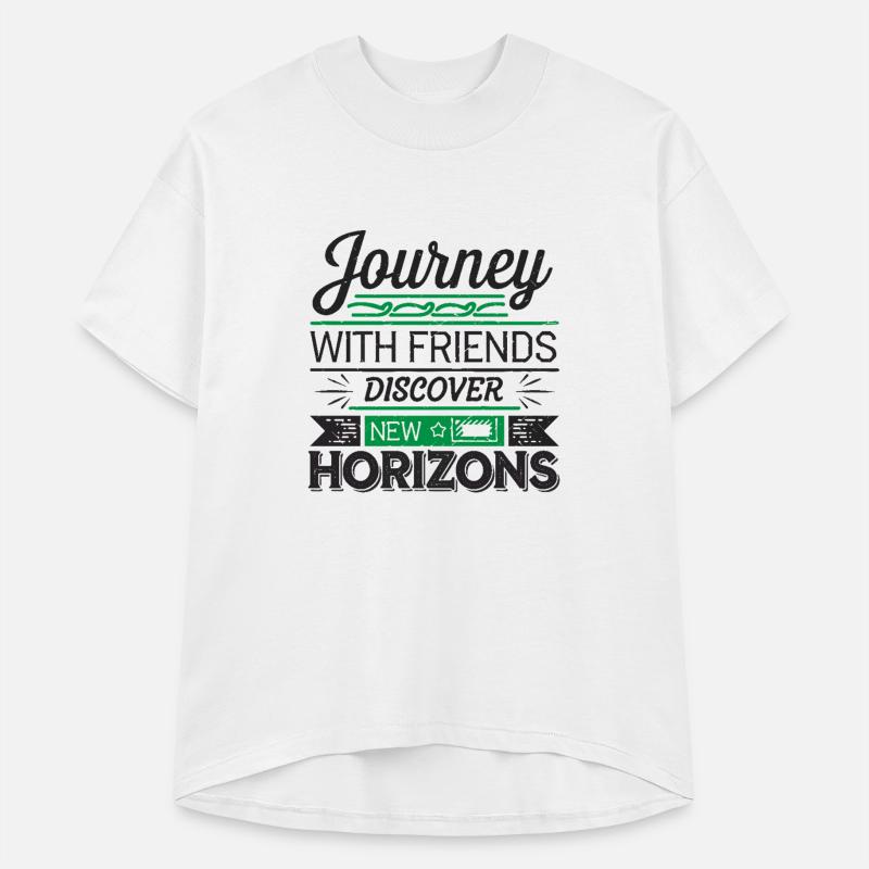 Journey with Friends adevnture travel quote text