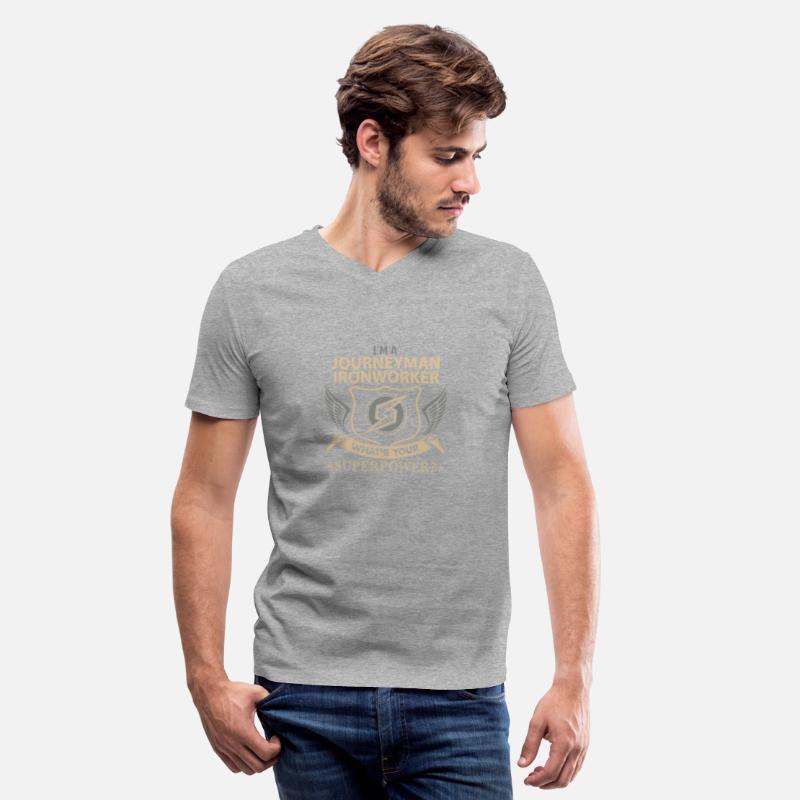 Journeyman Ironworker T Shirt - Superpower Job Gif