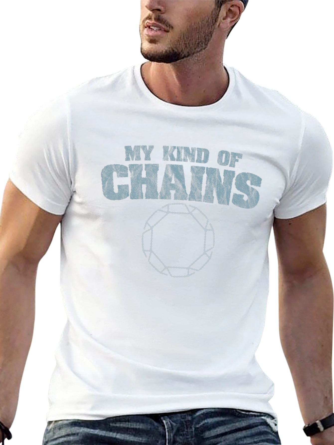 My Kind of Chains Graphic T-Shirt - Casual Wear