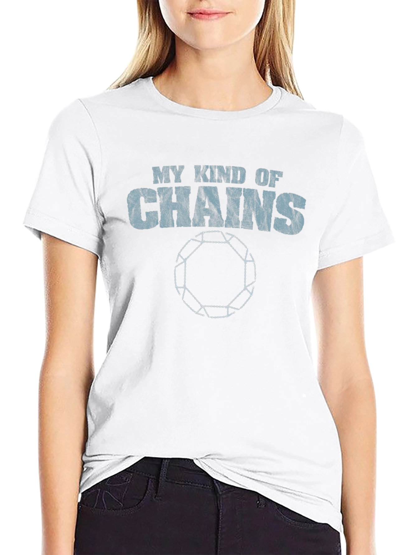 My Kind of Chains Graphic T-Shirt - Casual Wear