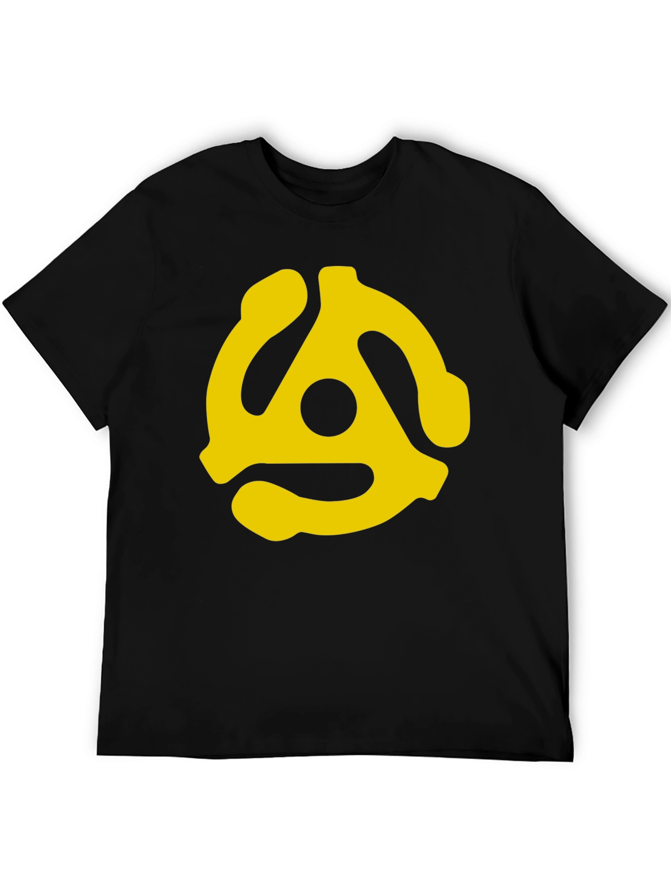 Retro Vinyl Record Adapter Graphic T-Shirt