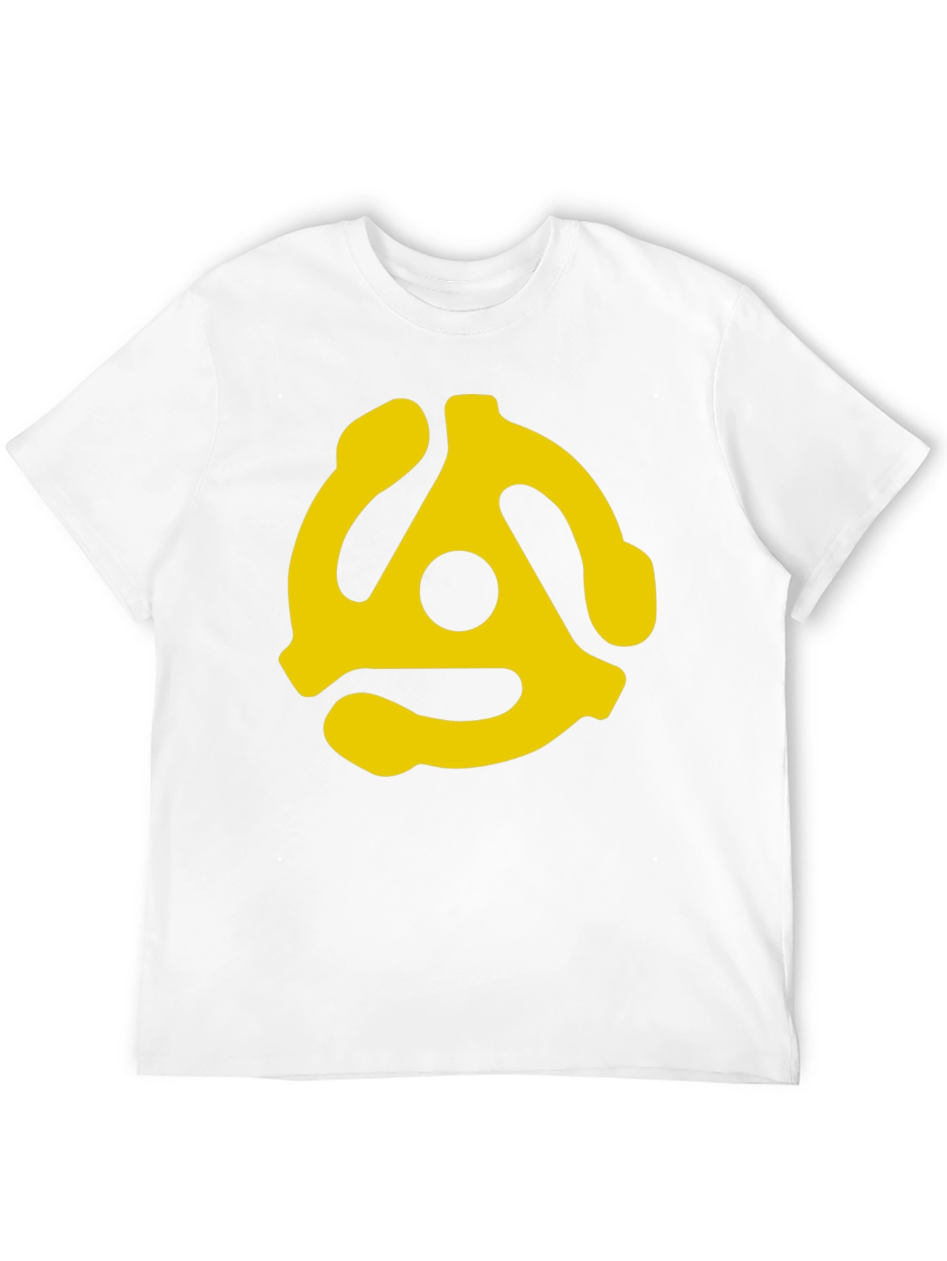 Retro Vinyl Record Adapter Graphic T-Shirt
