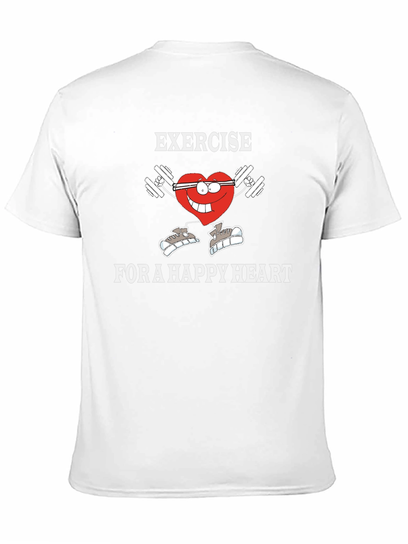 Exercise for a Happy Heart Graphic Tee