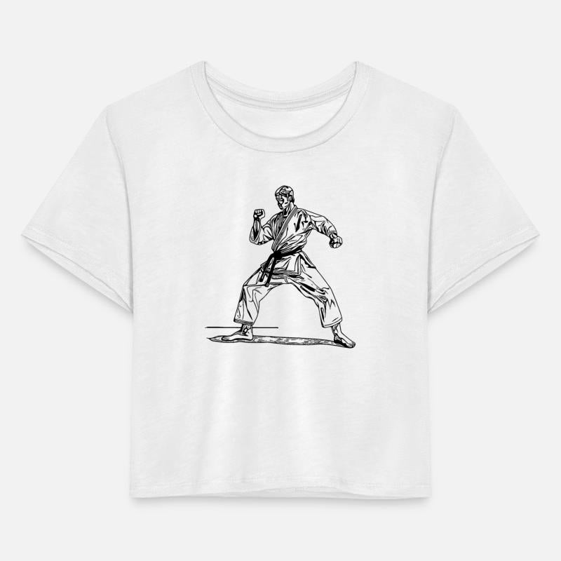 Judo Trainer In Fighting Pose