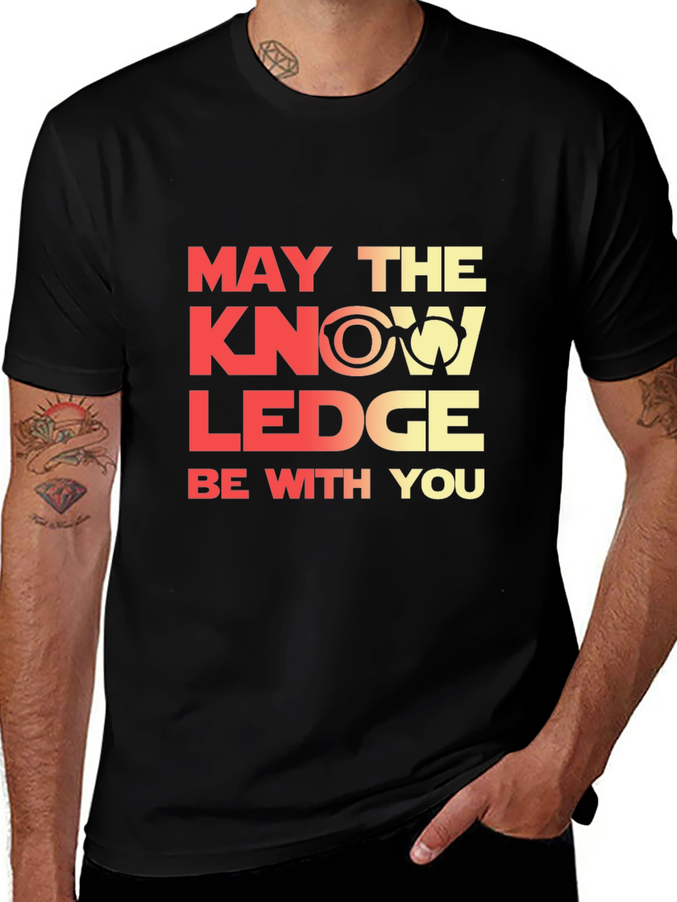 May The Knowledge Be With You T-Shirt