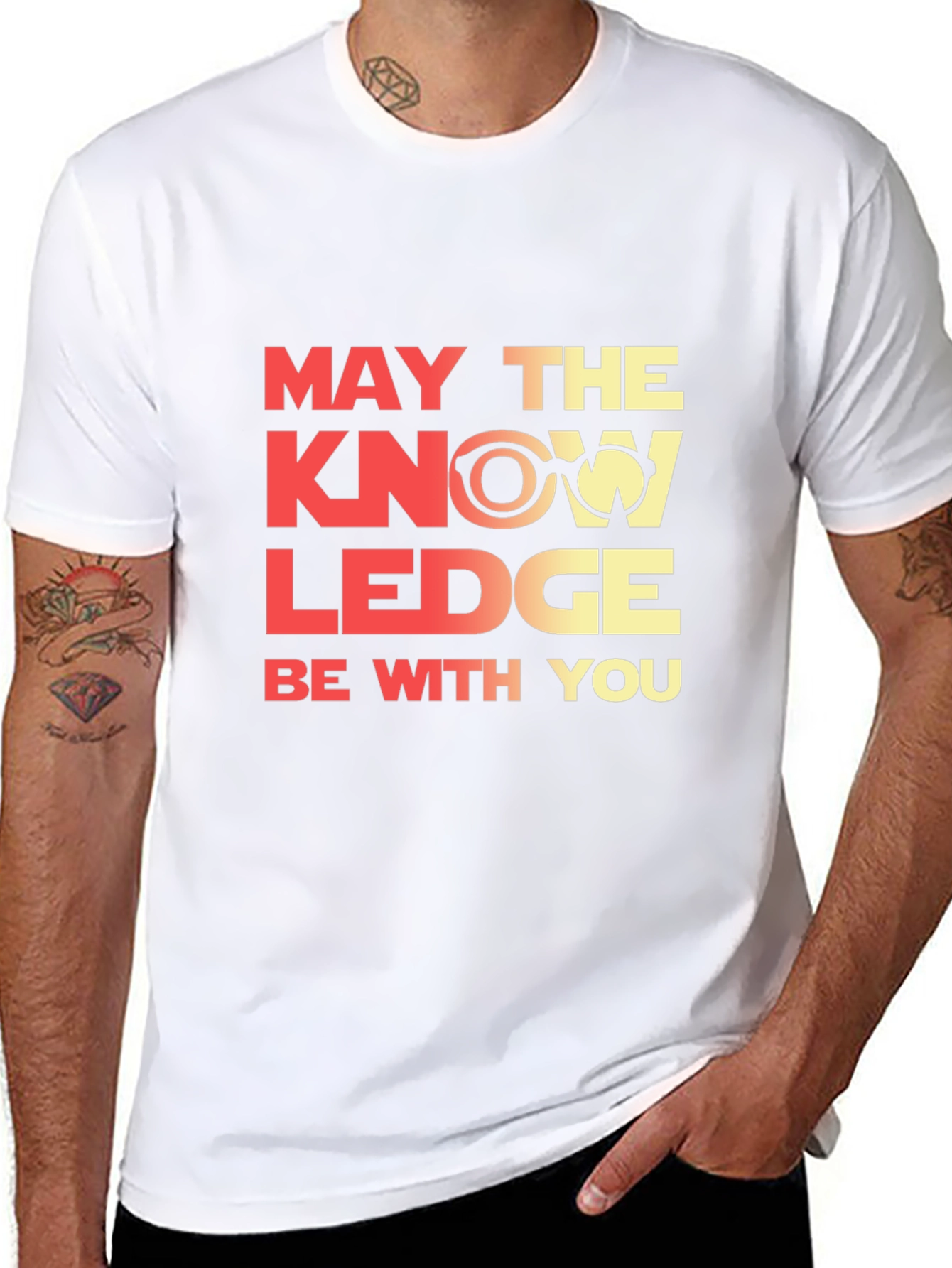 May The Knowledge Be With You T-Shirt