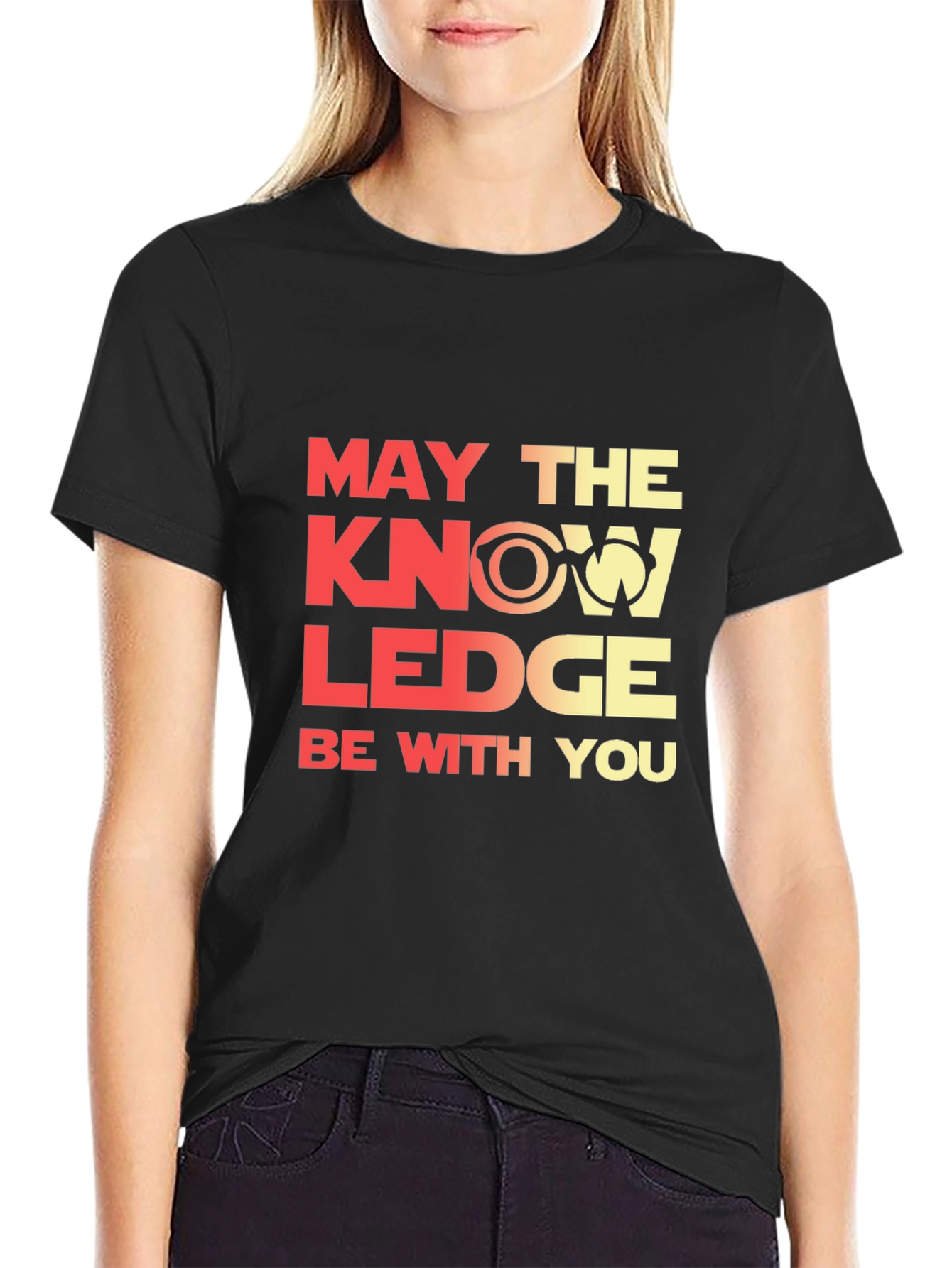 May The Knowledge Be With You T-Shirt