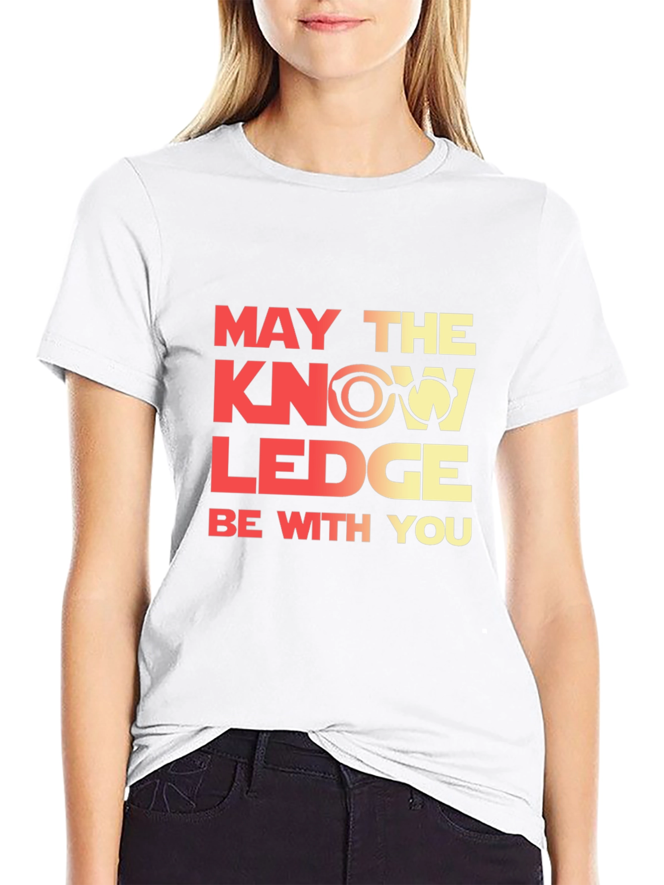 May The Knowledge Be With You T-Shirt