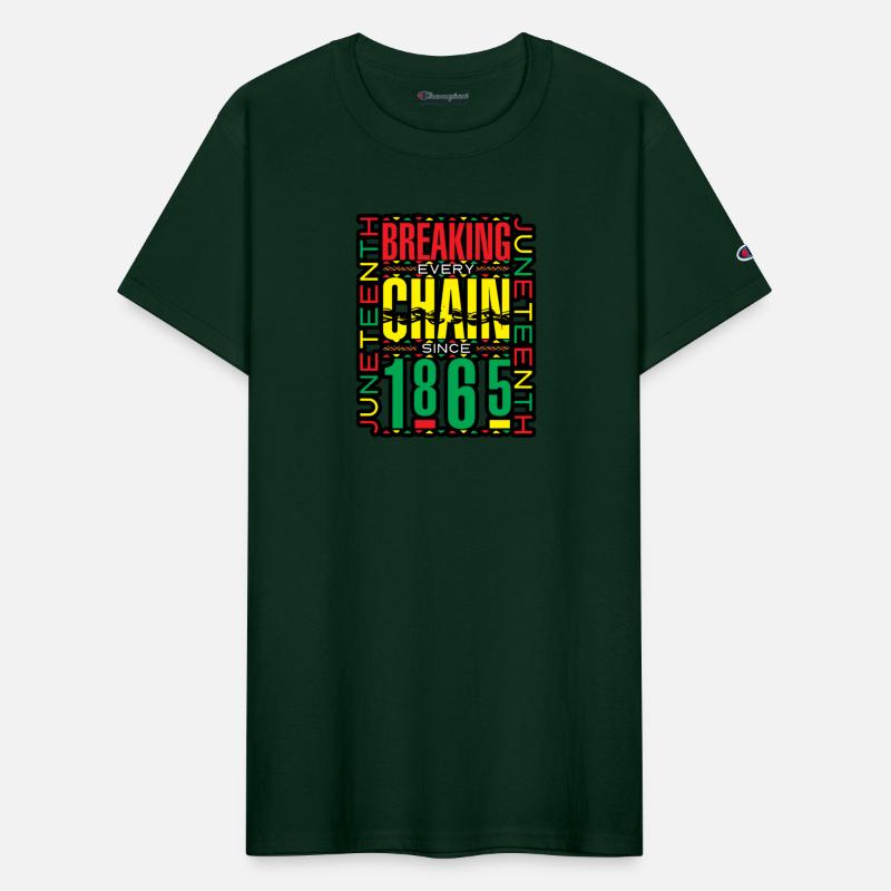 Juneteenth Breaking Chain Black History June