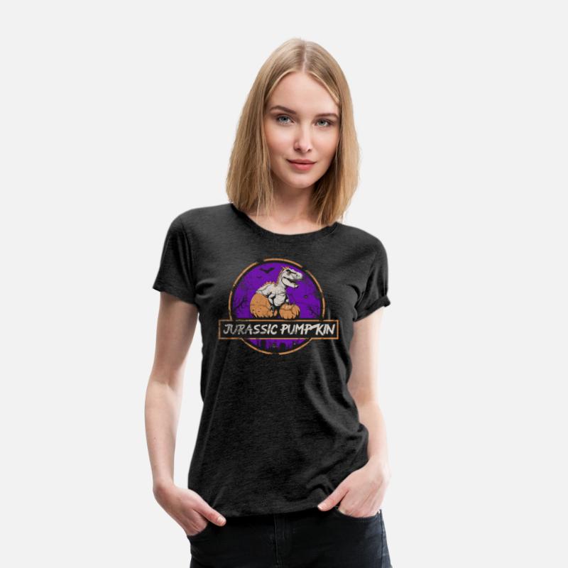 Jurassic Pumpkin T-Rex Halloween Tee