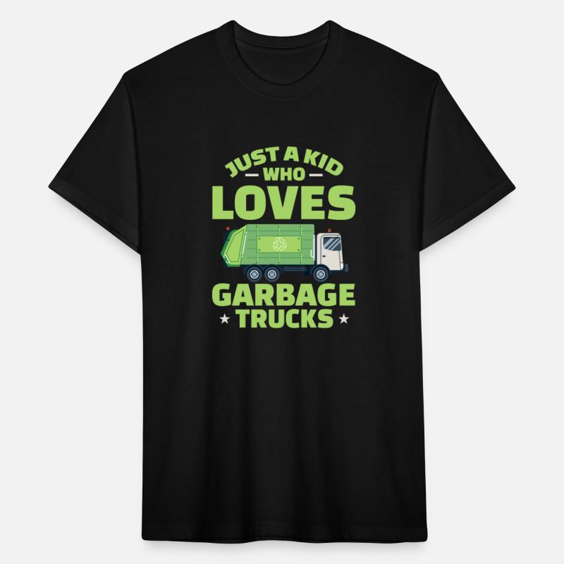 Just A Kid Who Loves Garbage Trucks