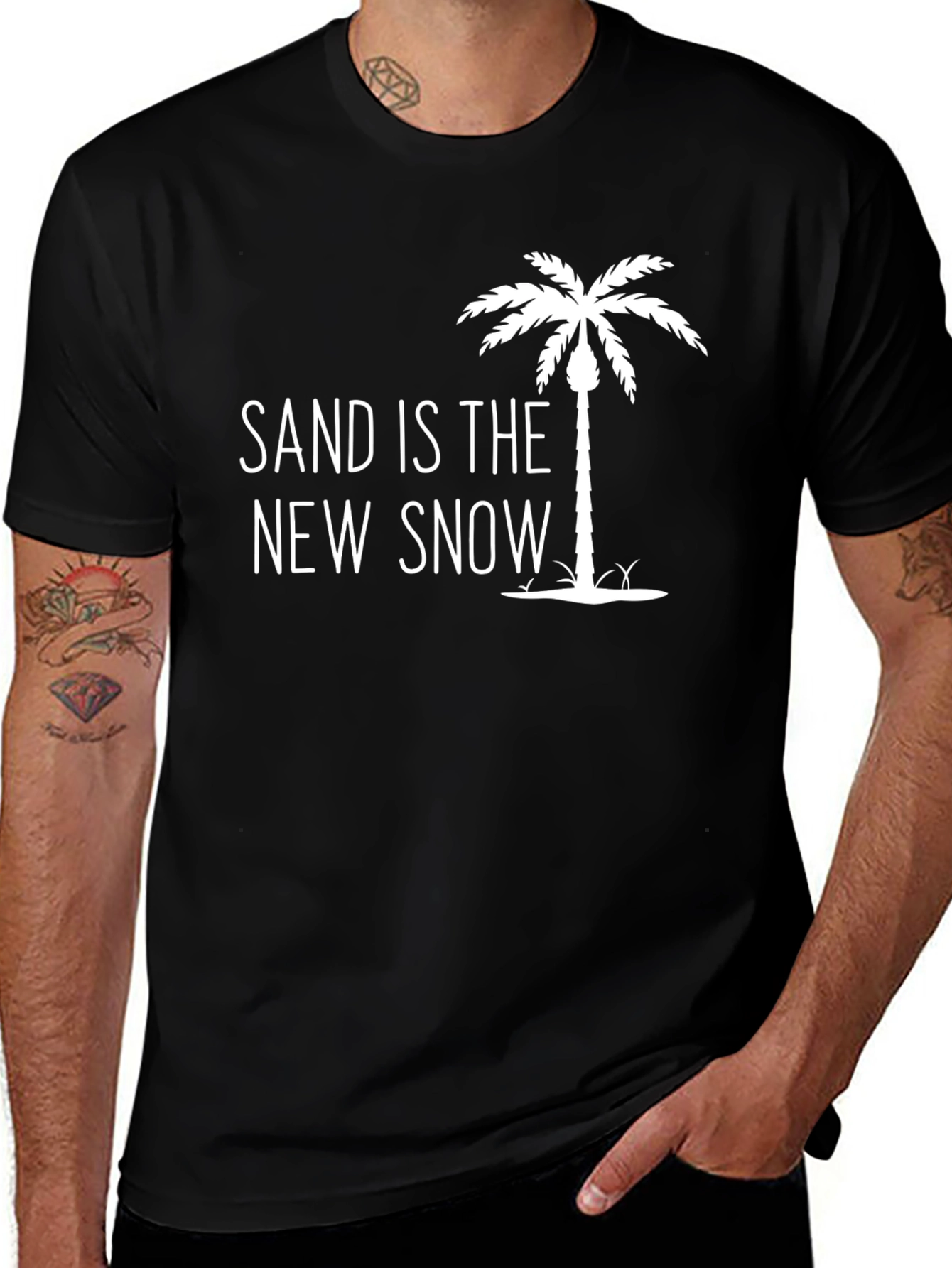 Sand is the New Snow Graphic Tee