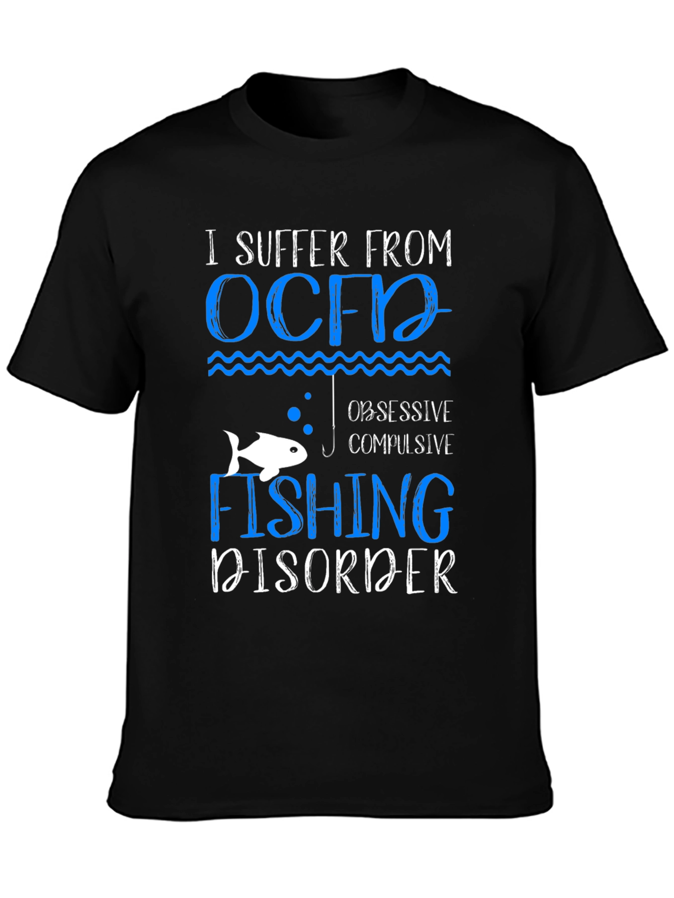 OCFD Fishing Disorder Graphic T-Shirt