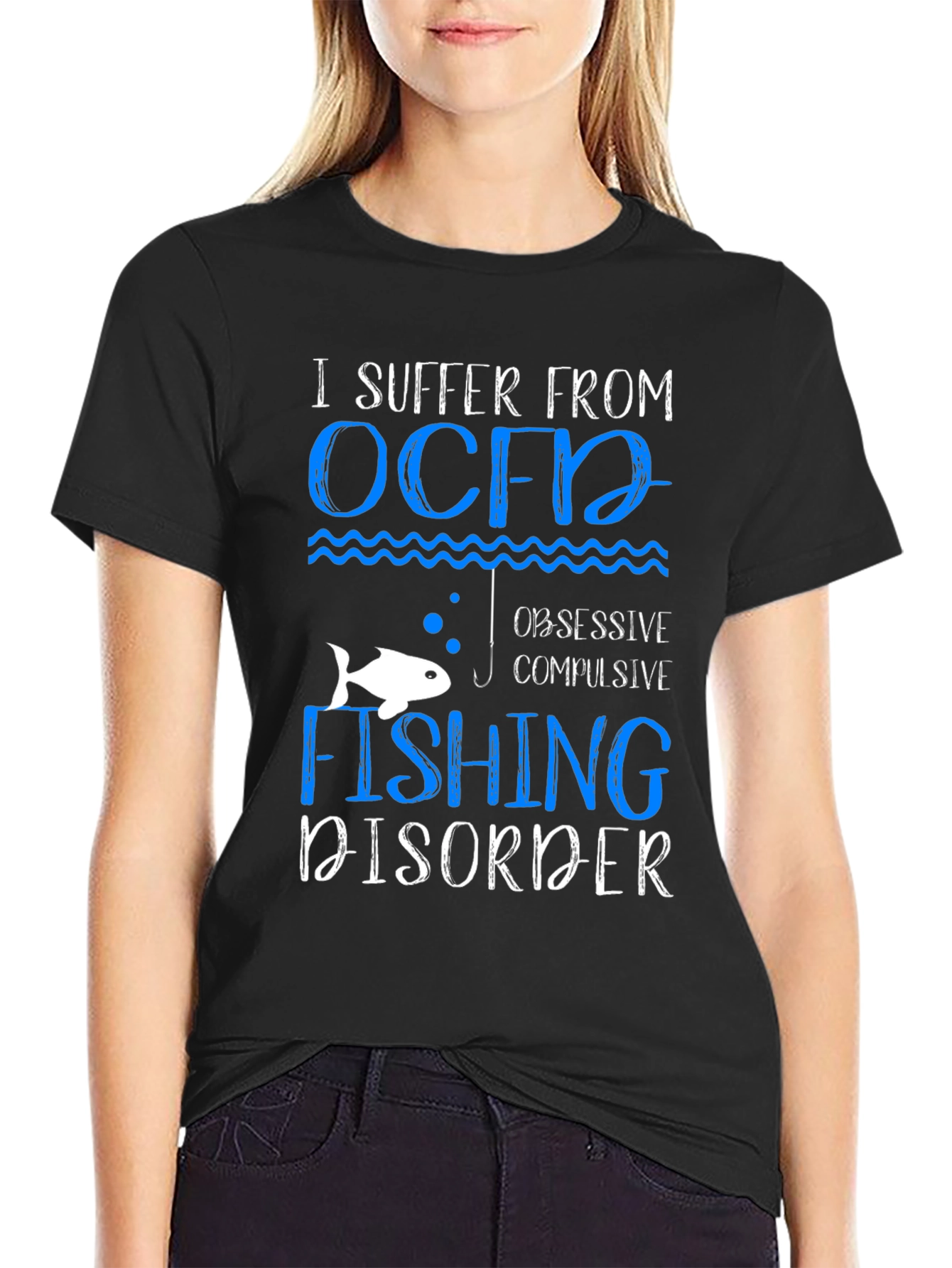 OCFD Fishing Disorder Graphic T-Shirt