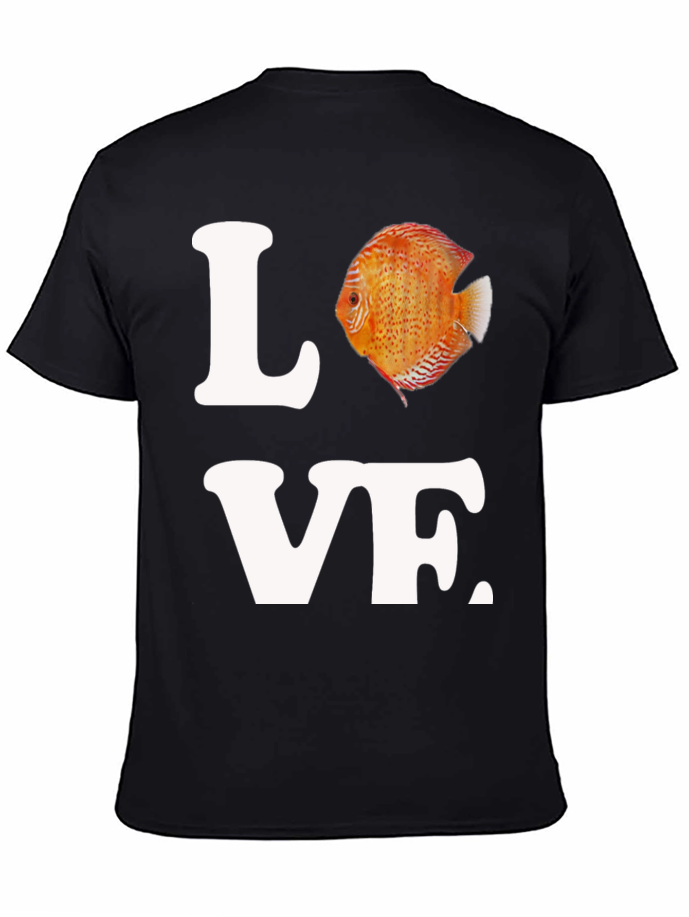 Love Discus Fish Graphic T-Shirt