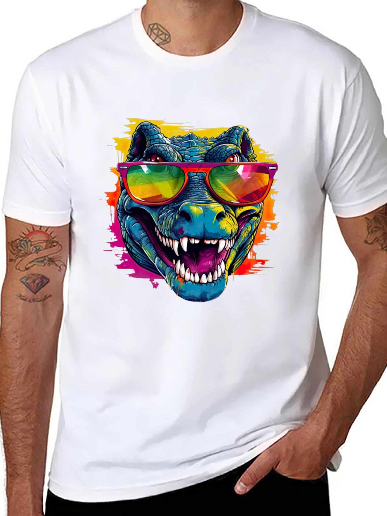 Cool Crocodile Graphic Tee