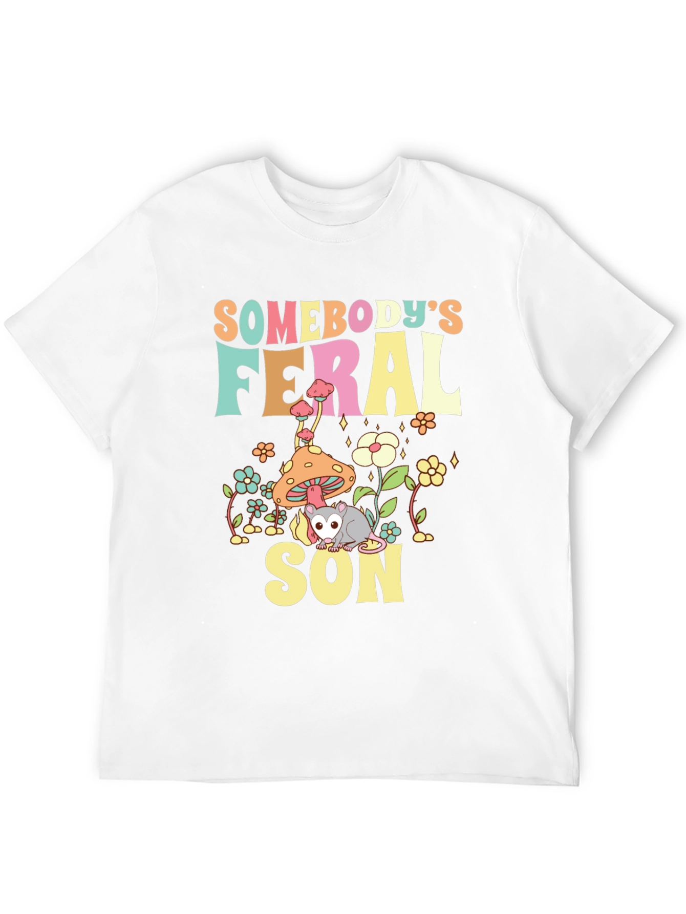 Somebodys Feral Son T-Shirt