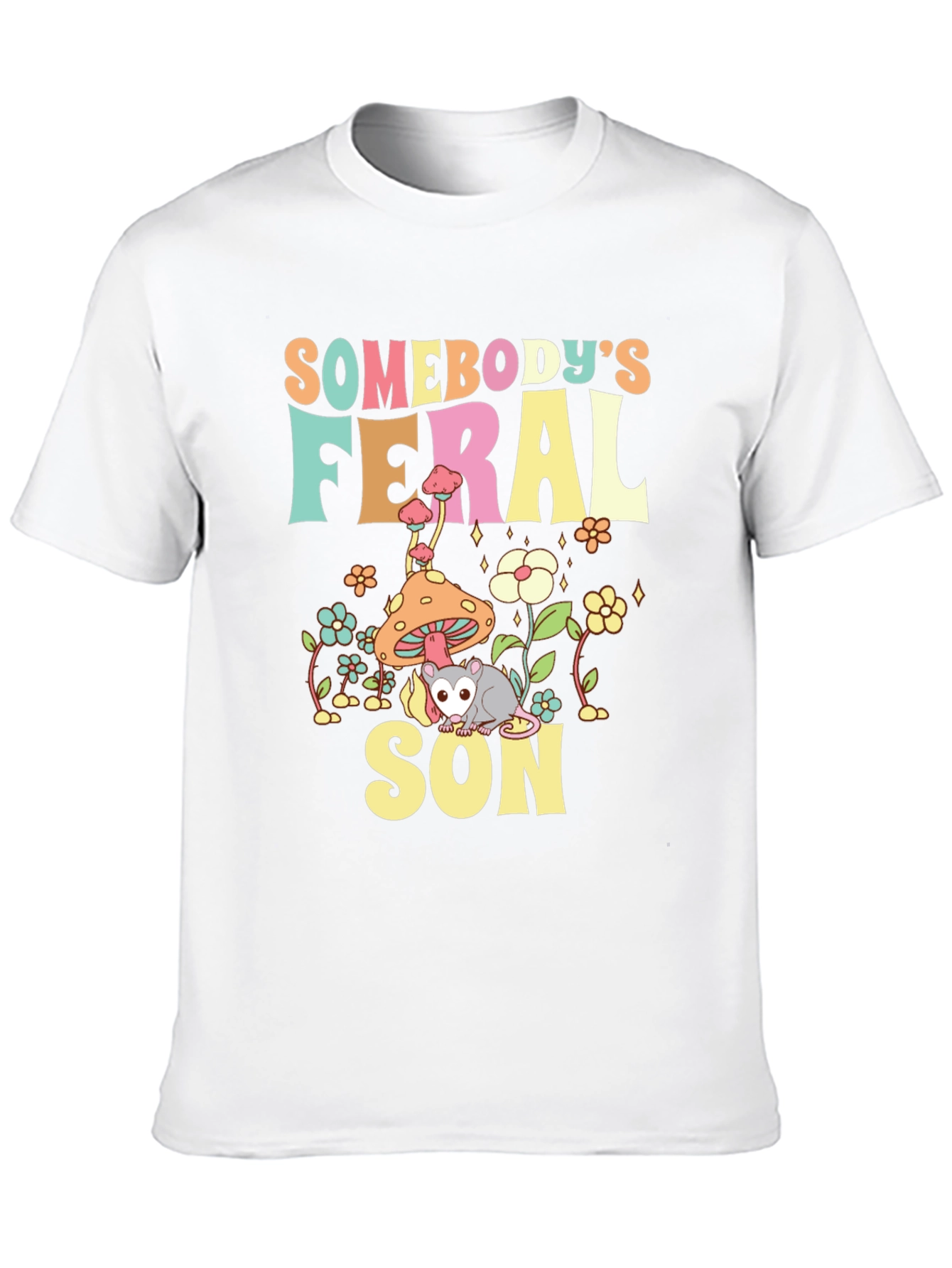 Somebodys Feral Son T-Shirt