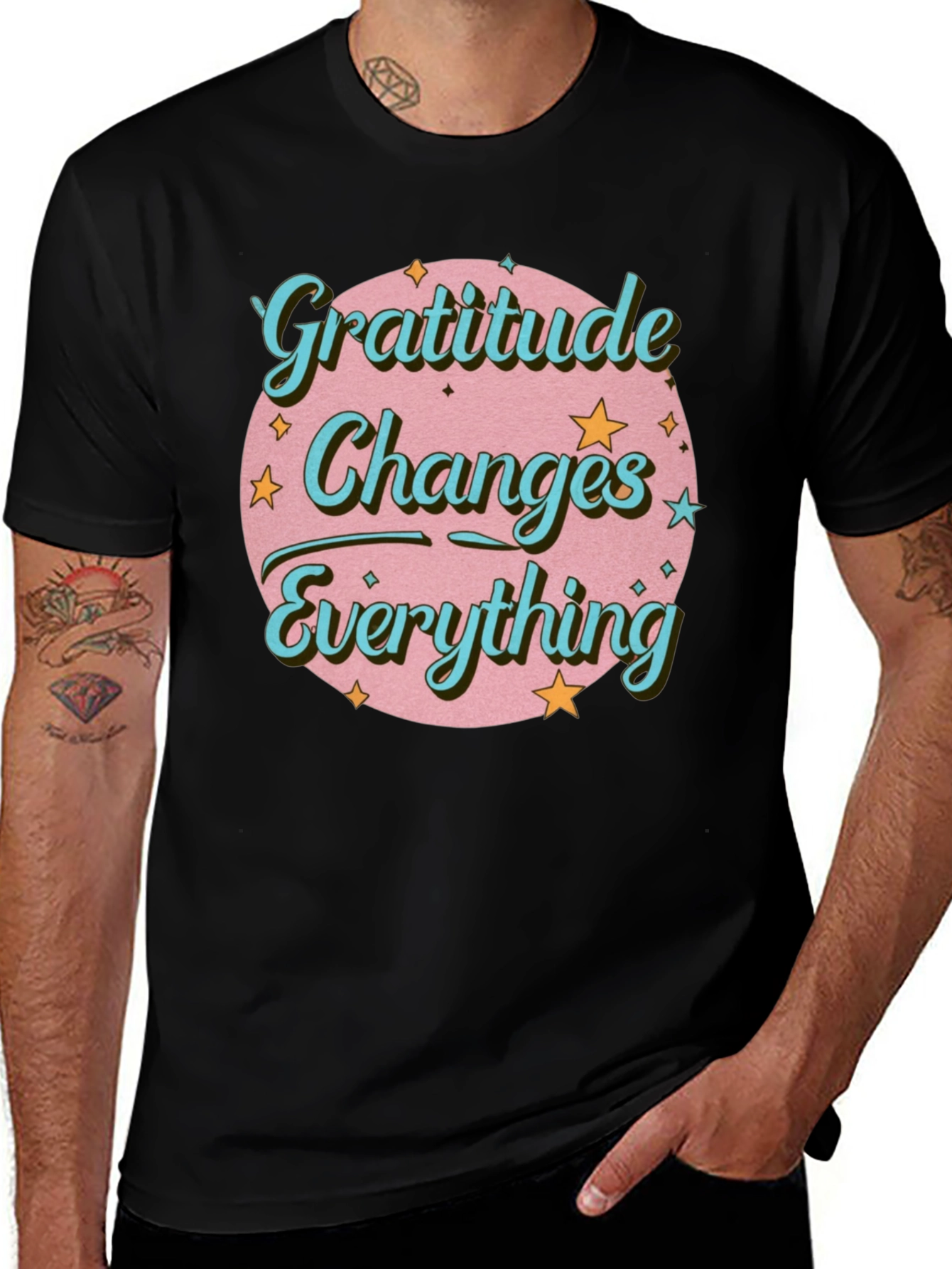 Gratitude Changes Everything Graphic T-Shirt