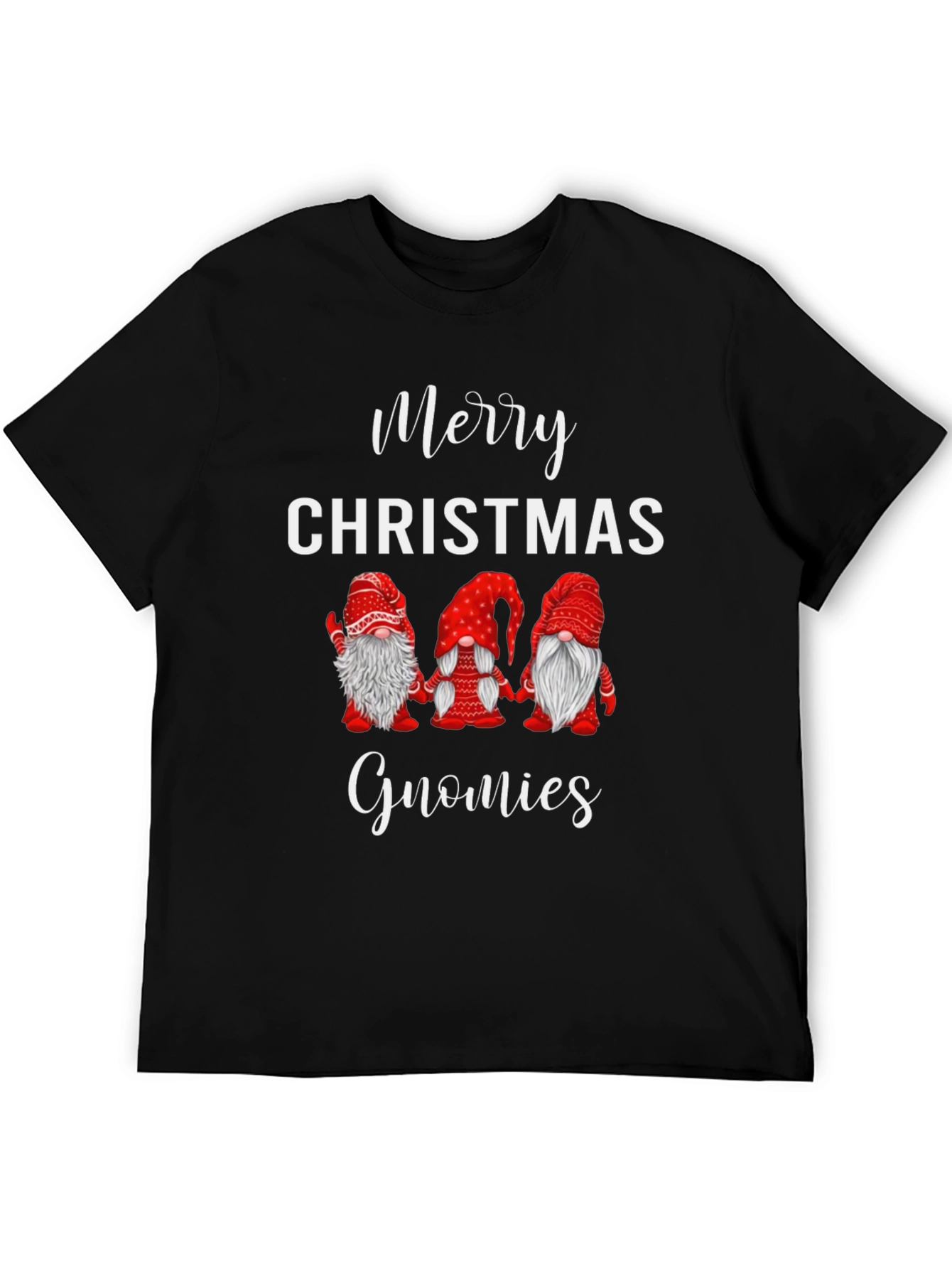 Merry Christmas Gnomies Graphic Tee