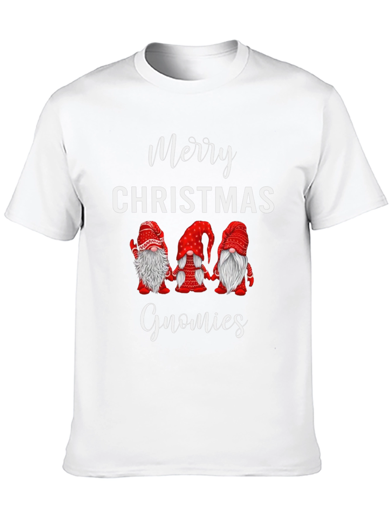 Merry Christmas Gnomies Graphic Tee