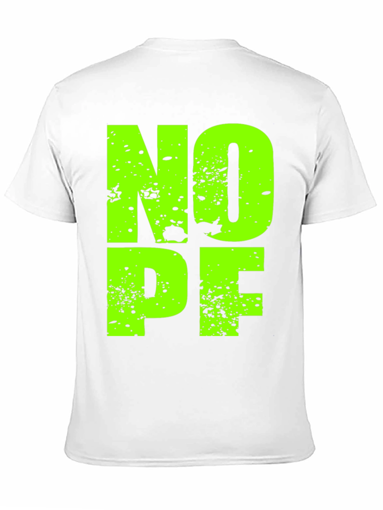 Nope T-Shirt Mens Graphic Tee