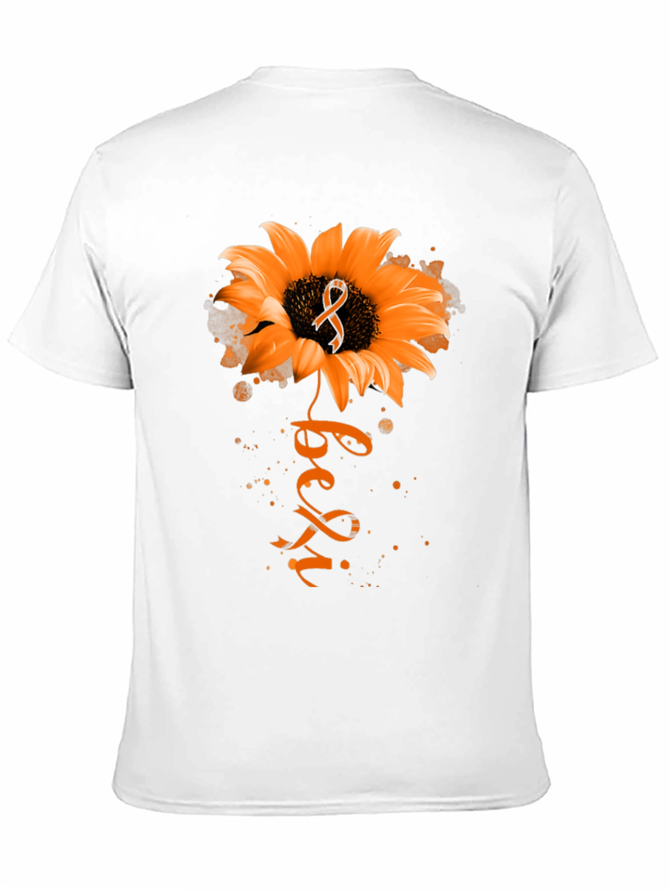 Sunflower Leukemia Awareness T-Shirt